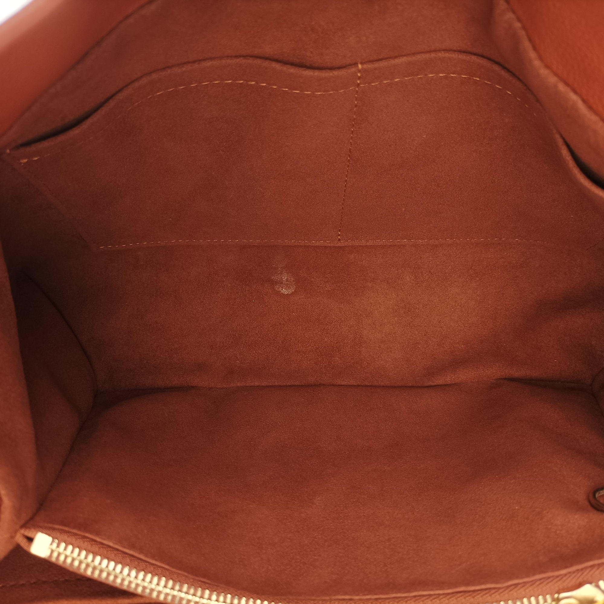 Secondhand Louis Vuitton OLYMPE Brown×Avane Monogram Canvas×calf leather M40925 handbag | stylenewstar