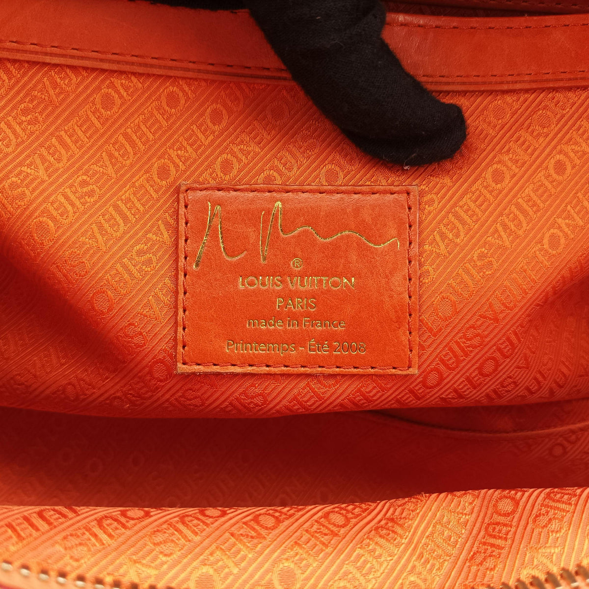 Pre-owned Louis Vuitton Weekender PM Rose×Multicolor Monogram Pulp M95734 handbag | stylenewstar