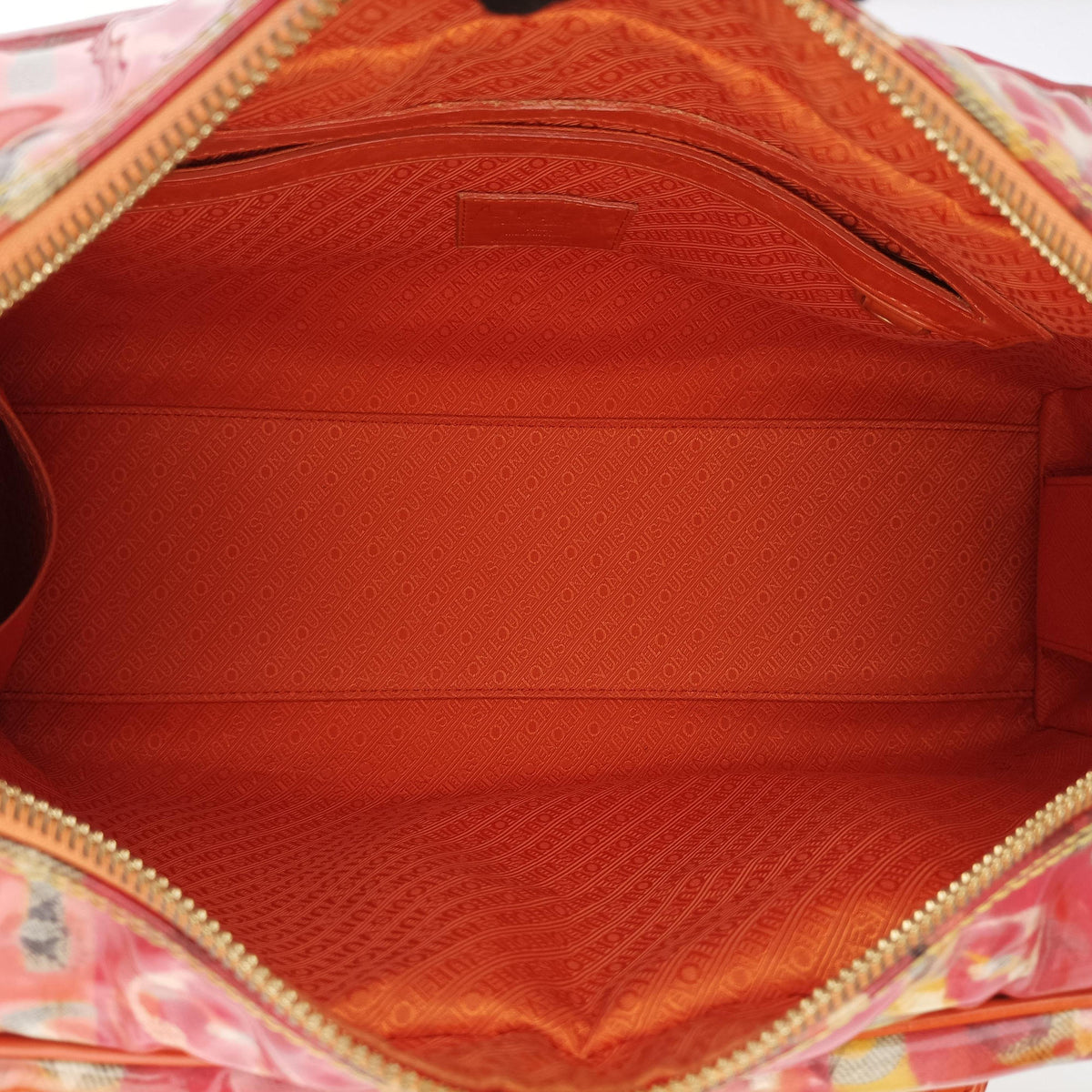 Pre-owned Louis Vuitton Weekender PM Rose×Multicolor Monogram Pulp M95734 handbag | stylenewstar