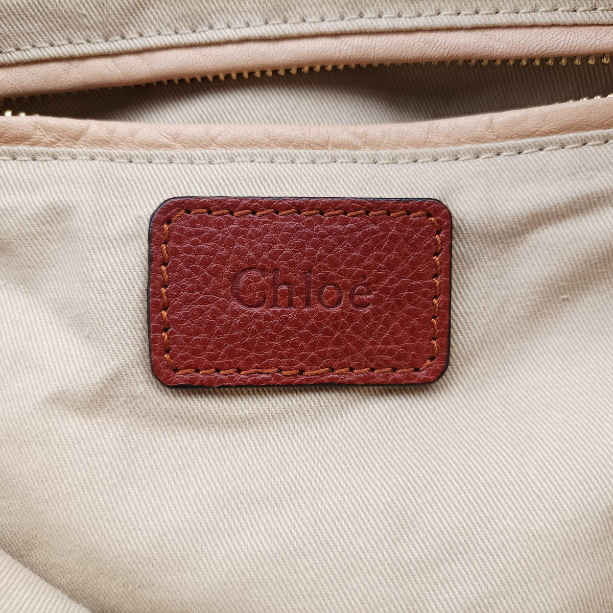 Pre-owned Chloe Paraty Burgundy Snakeskin  shoulderbag | stylenewstar