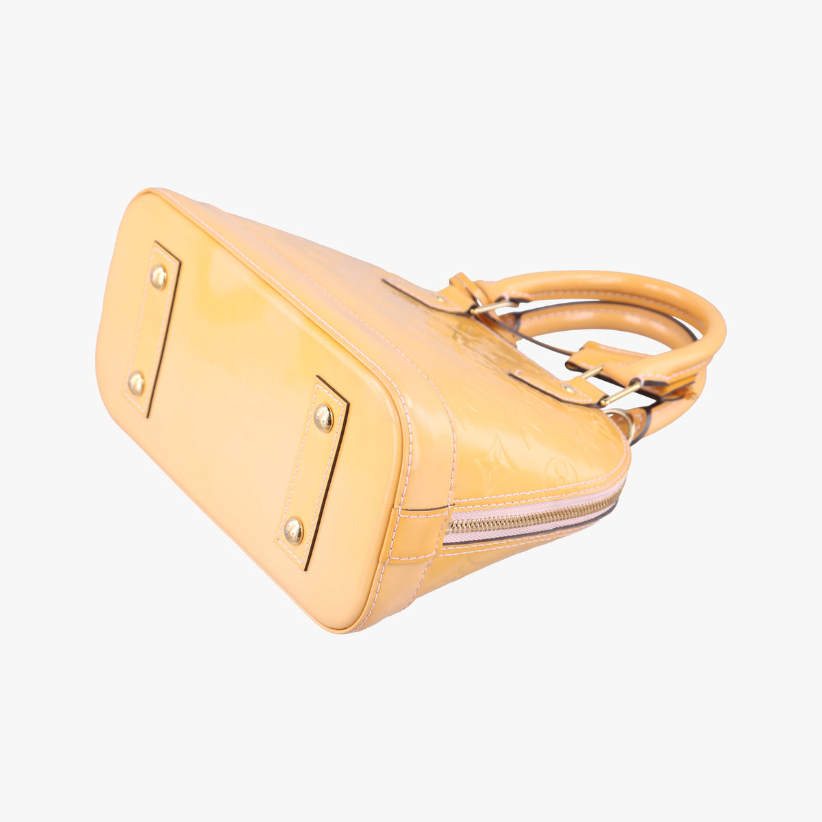 Vintage Louis Vuitton Alma BB ROSE FLORENTIN Vernis M90104 shoulderbag | stylenewstar