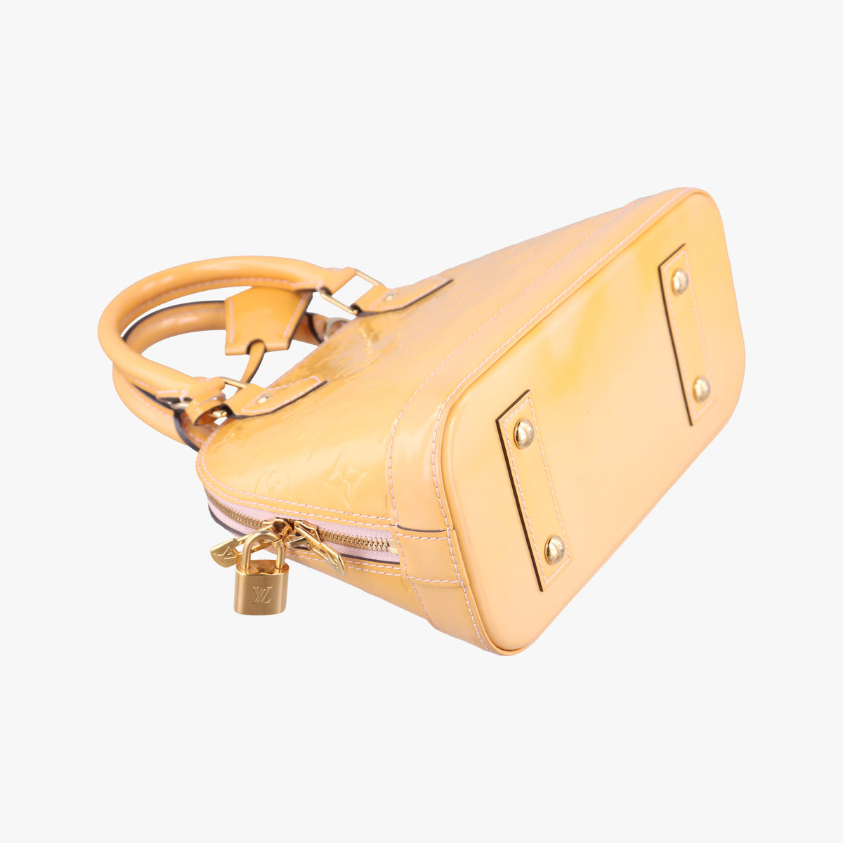 Vintage Louis Vuitton Alma BB ROSE FLORENTIN Vernis M90104 shoulderbag | stylenewstar