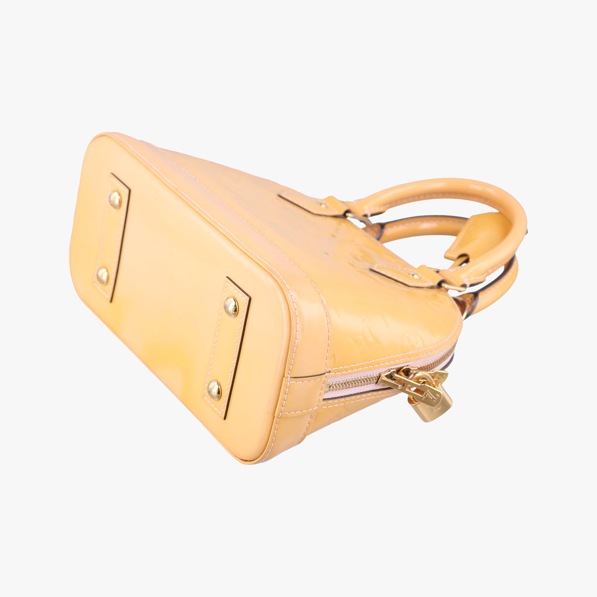 Vintage Louis Vuitton Alma BB ROSE FLORENTIN Vernis M90104 shoulderbag | stylenewstar