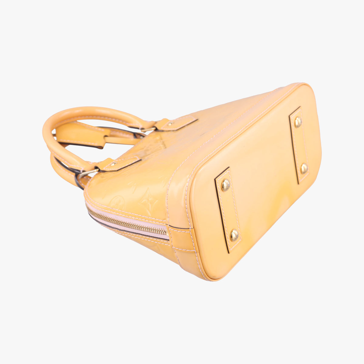 Vintage Louis Vuitton Alma BB ROSE FLORENTIN Vernis M90104 shoulderbag | stylenewstar