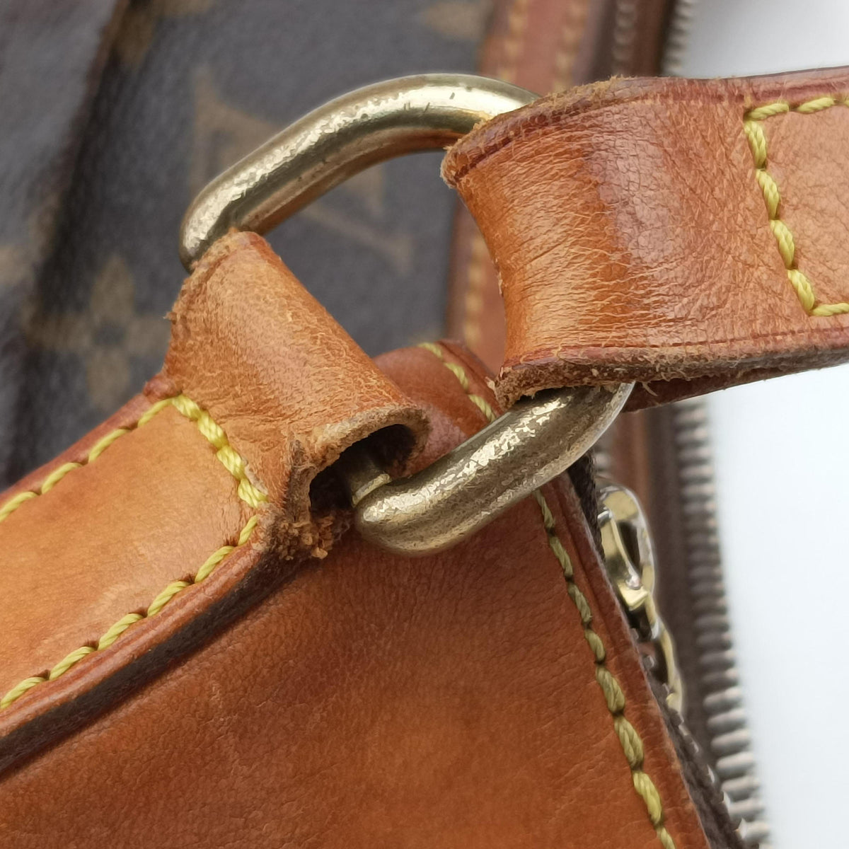 Pre-owned Louis Vuitton Odeon PM Brown Monogram Canvas M56390 shoulderbag | stylenewstar