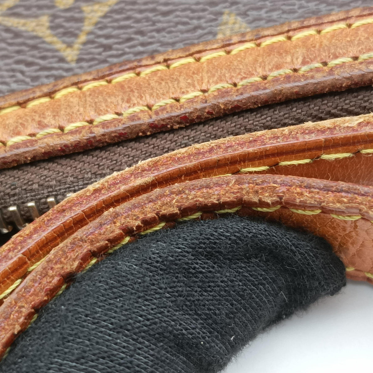 Pre-owned Louis Vuitton Odeon PM Brown Monogram Canvas M56390 shoulderbag | stylenewstar