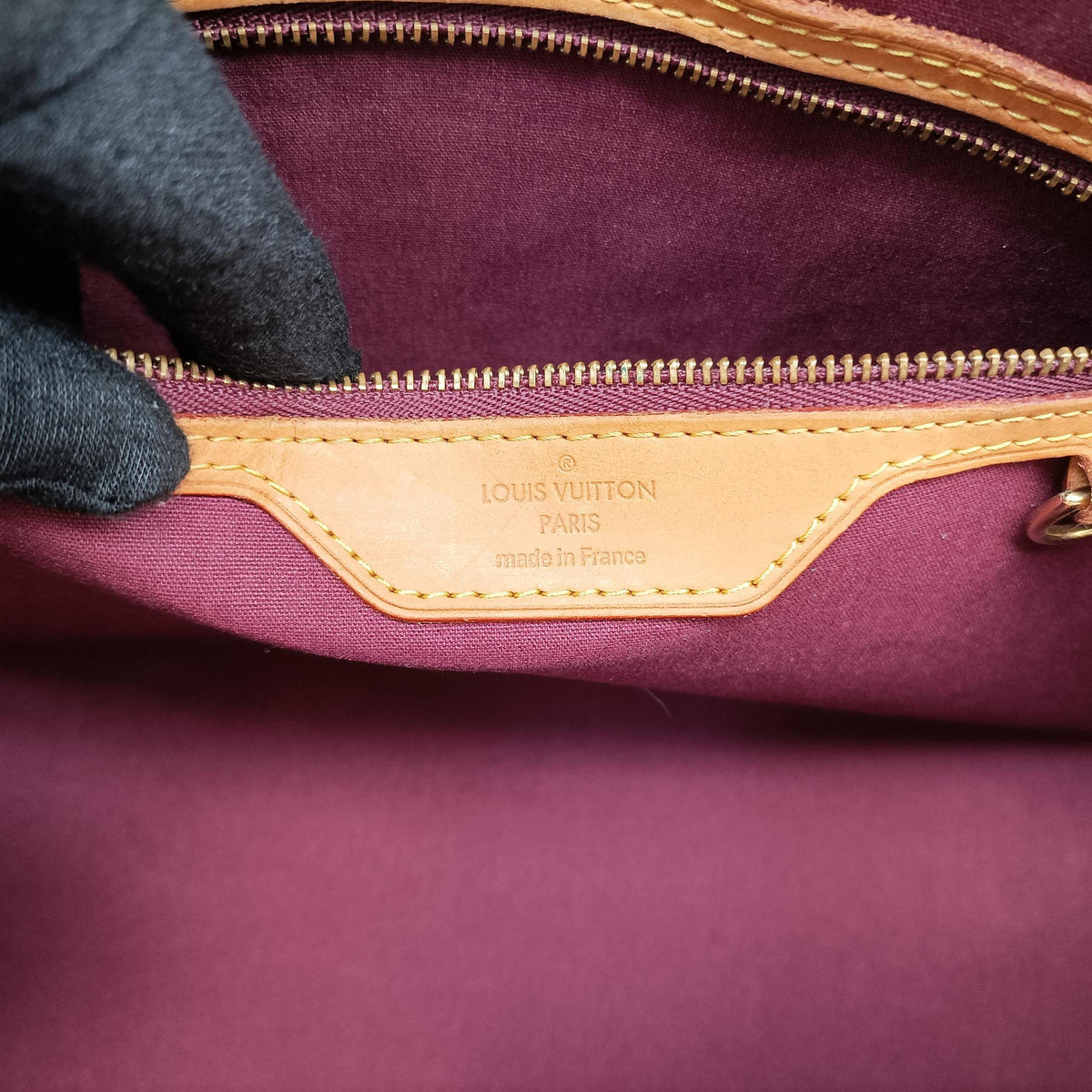 Pre-owned Louis Vuitton Brea MM ROUGE FAUVISTE Vernis M91690 shoulderbag | stylenewstar