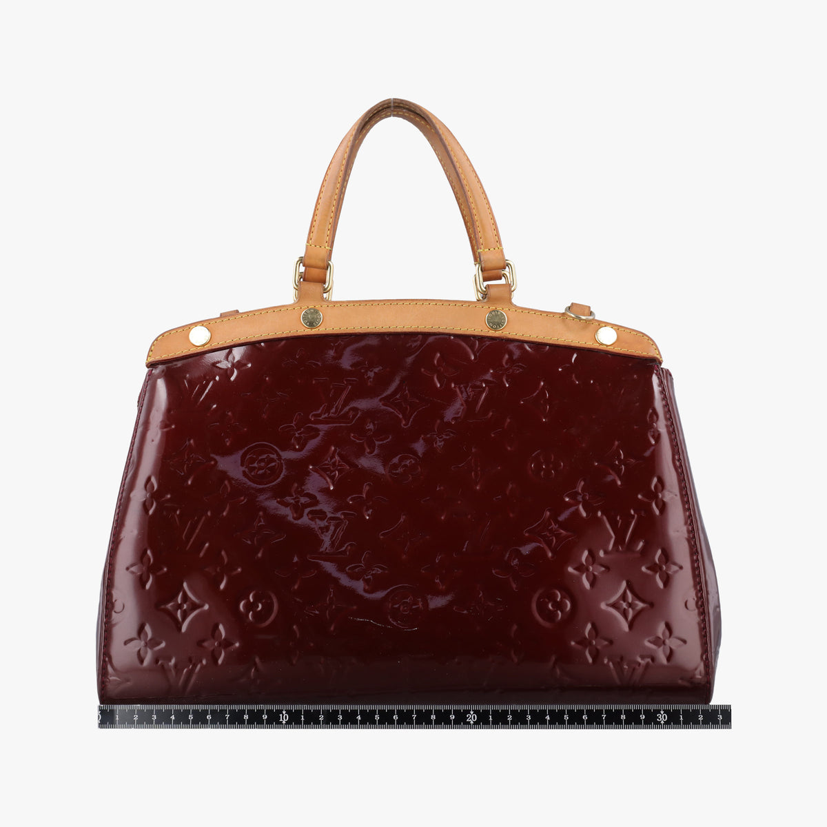 Pre-owned Louis Vuitton Brea MM ROUGE FAUVISTE Vernis M91690 shoulderbag | stylenewstar