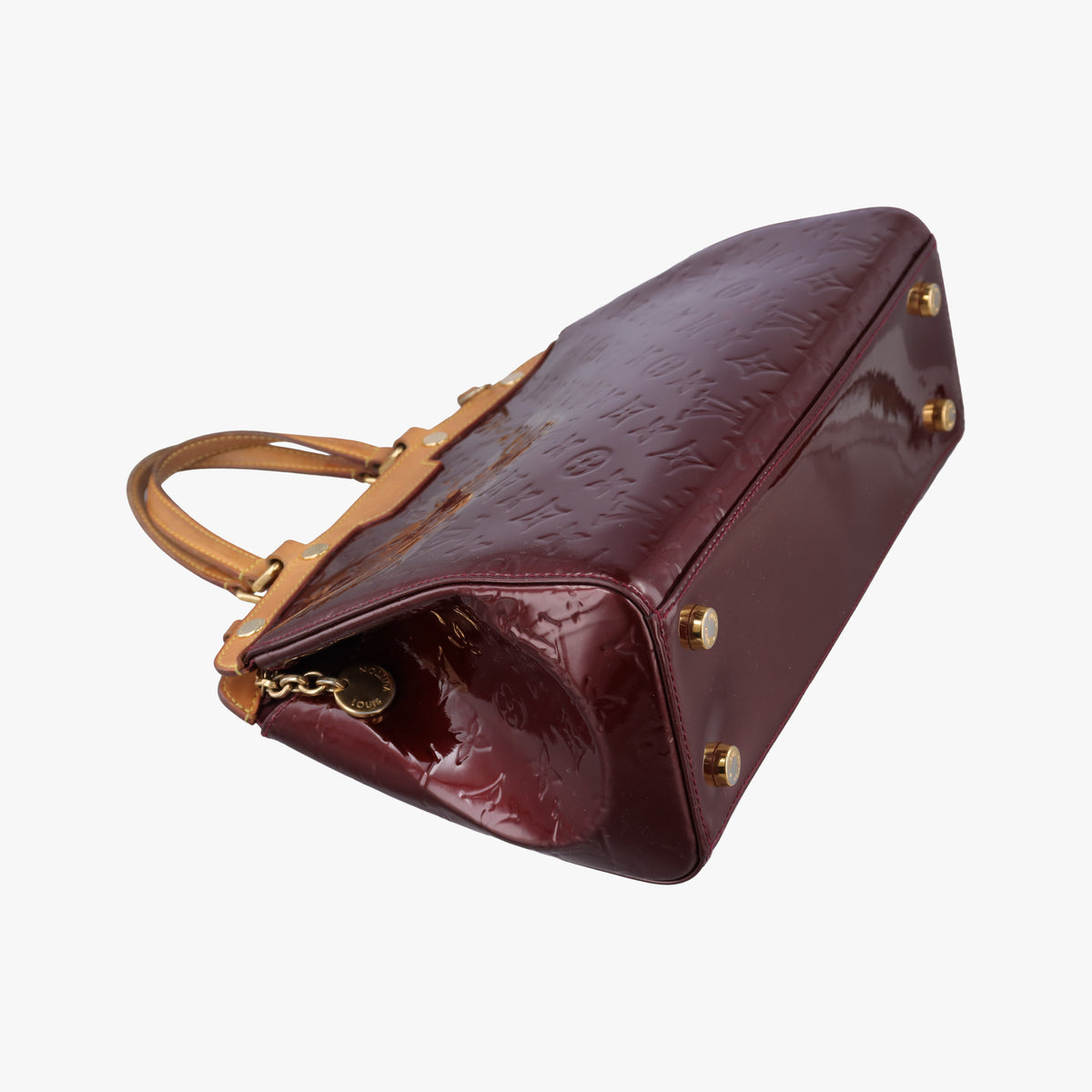 Pre-owned Louis Vuitton Brea MM ROUGE FAUVISTE Vernis M91690 shoulderbag | stylenewstar