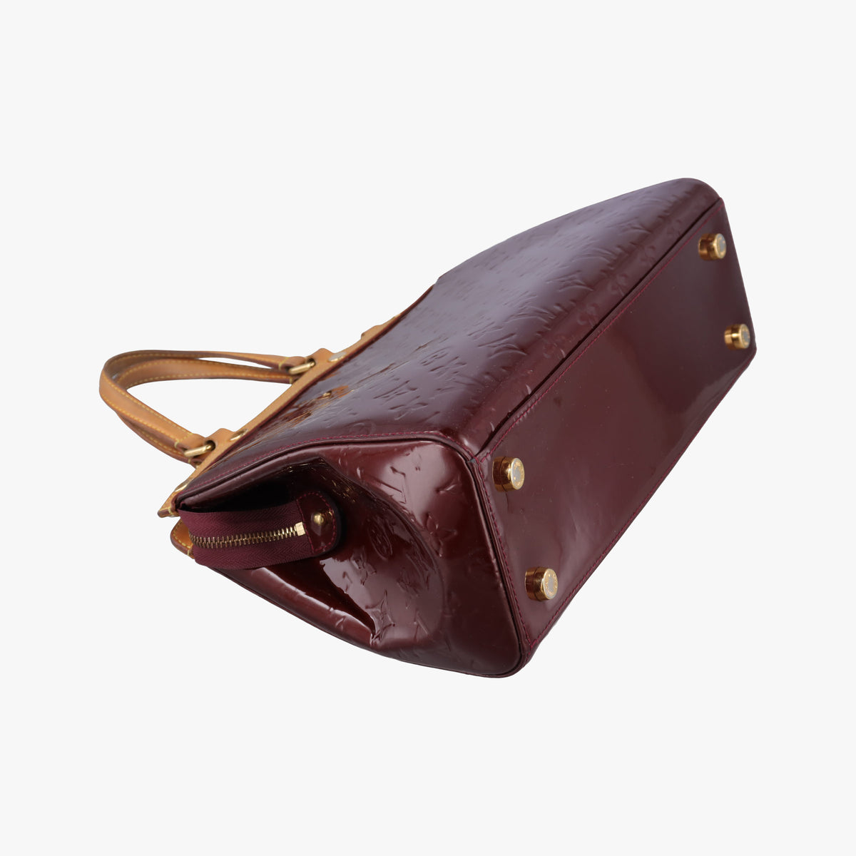 Pre-owned Louis Vuitton Brea MM ROUGE FAUVISTE Vernis M91690 shoulderbag | stylenewstar