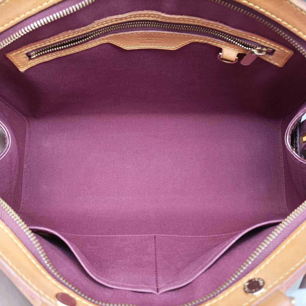 Pre-owned Louis Vuitton Brea MM ROUGE FAUVISTE Vernis M91690 shoulderbag | stylenewstar