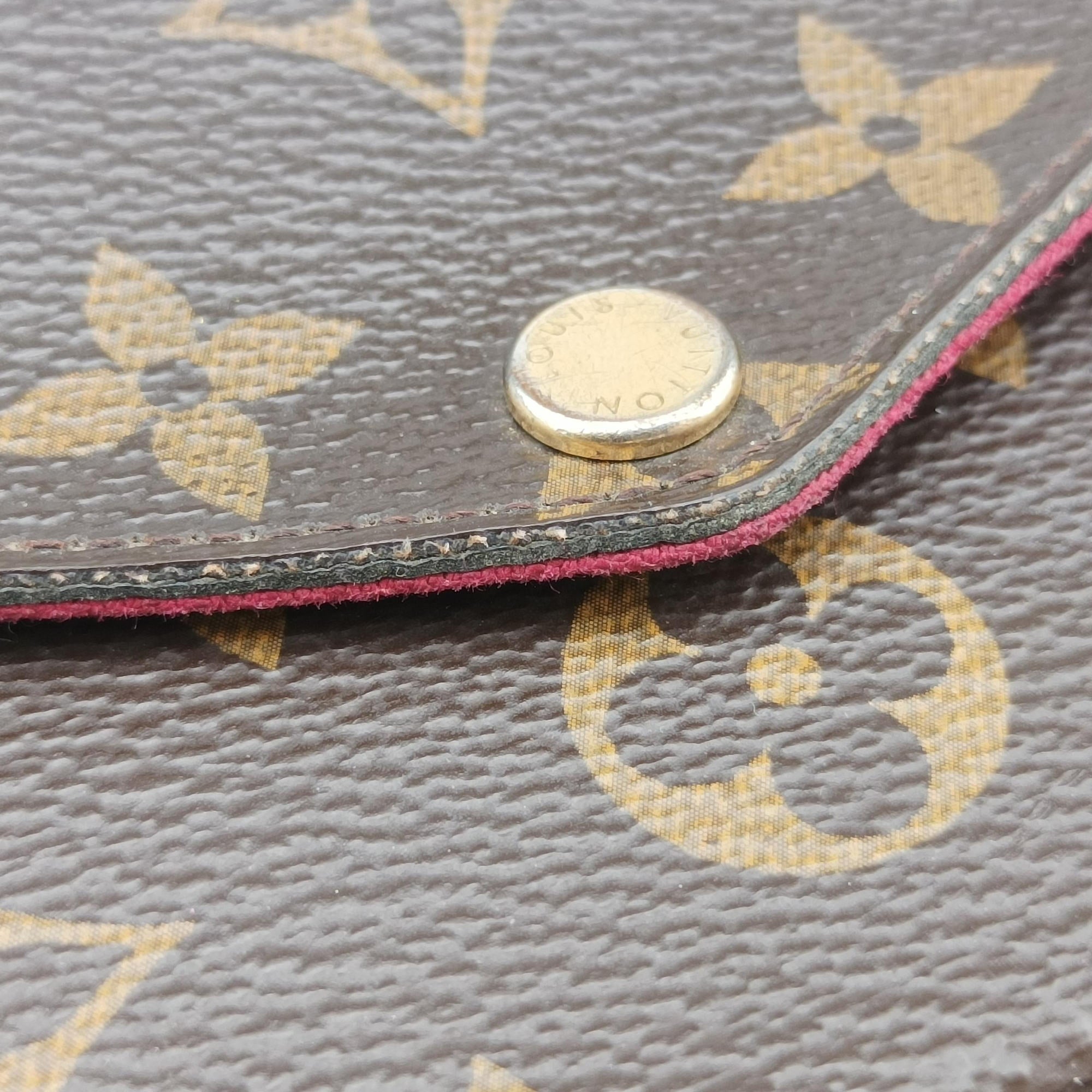 Pre-owned Louis Vuitton Pochette Felicie Brown Monogram Canvas M61276 shoulderbag | stylenewstar
