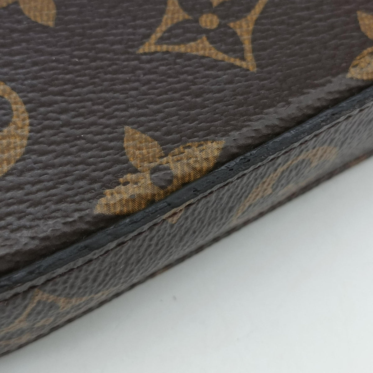 Pre-owned Louis Vuitton Pochette Felicie Brown Monogram Canvas M61276 shoulderbag | stylenewstar