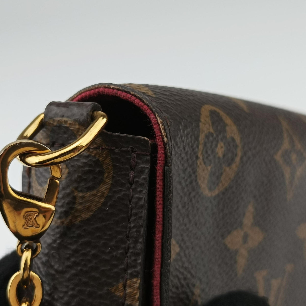 Pre-owned Louis Vuitton Pochette Felicie Brown Monogram Canvas M61276 shoulderbag | stylenewstar