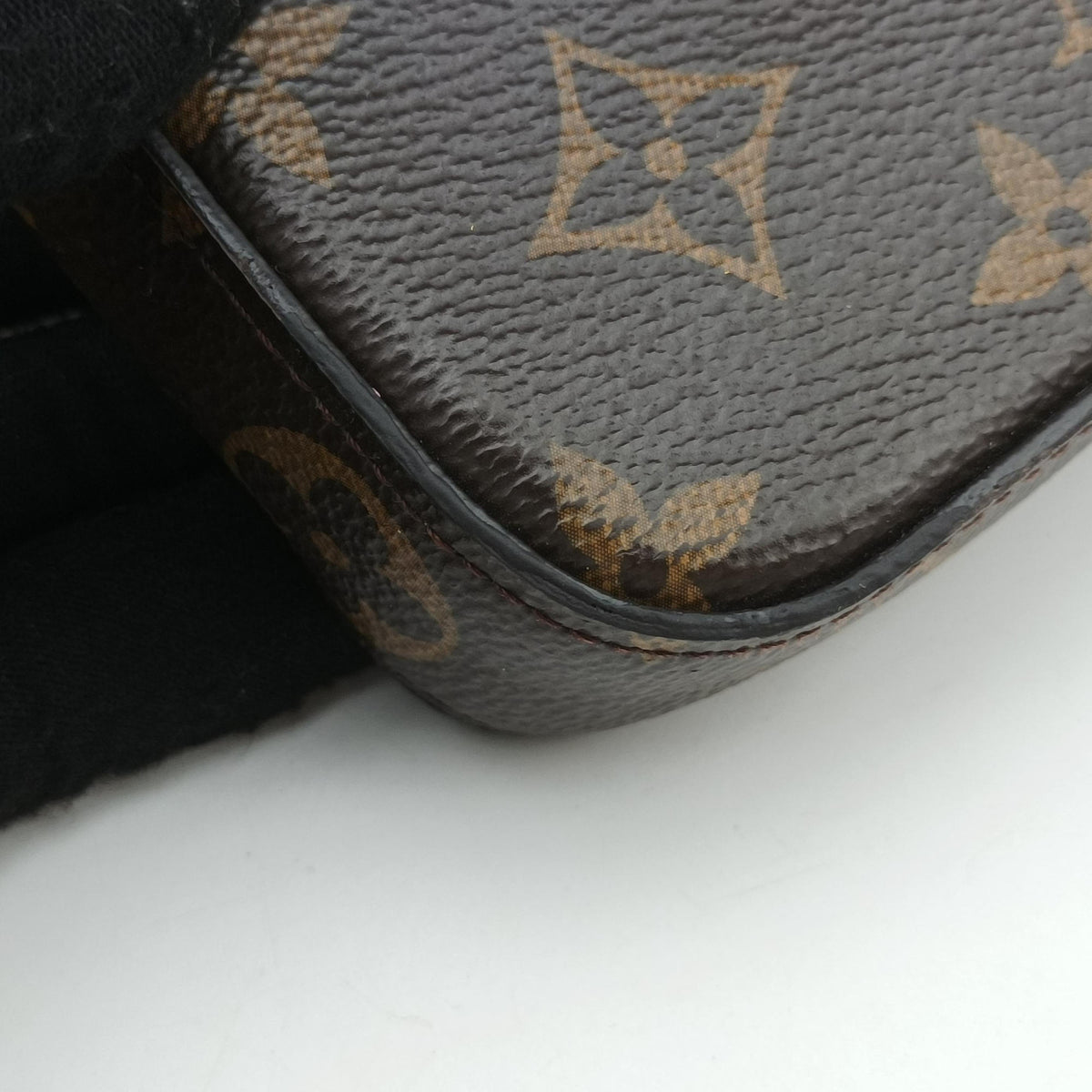 Pre-owned Louis Vuitton Pochette Felicie Brown Monogram Canvas M61276 shoulderbag | stylenewstar