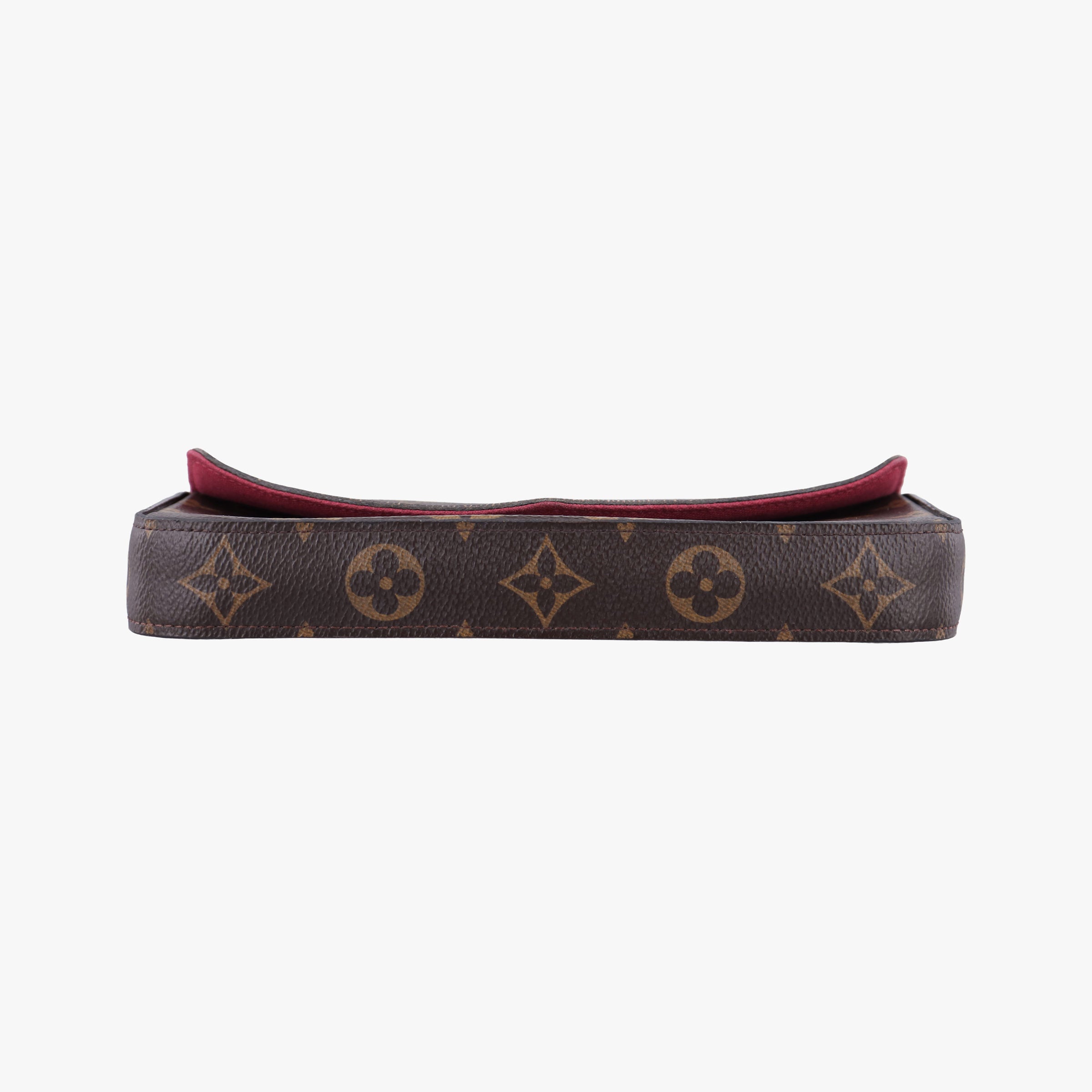 Pre-owned Louis Vuitton Pochette Felicie Brown Monogram Canvas M61276 shoulderbag | stylenewstar