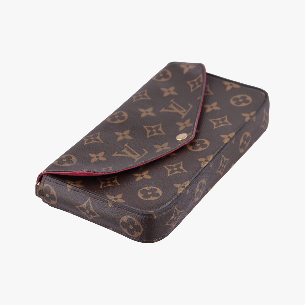 Vintage Louis Vuitton Pochette Felicie Brown Monogram Canvas M61276 shoulderbag | stylenewstar
