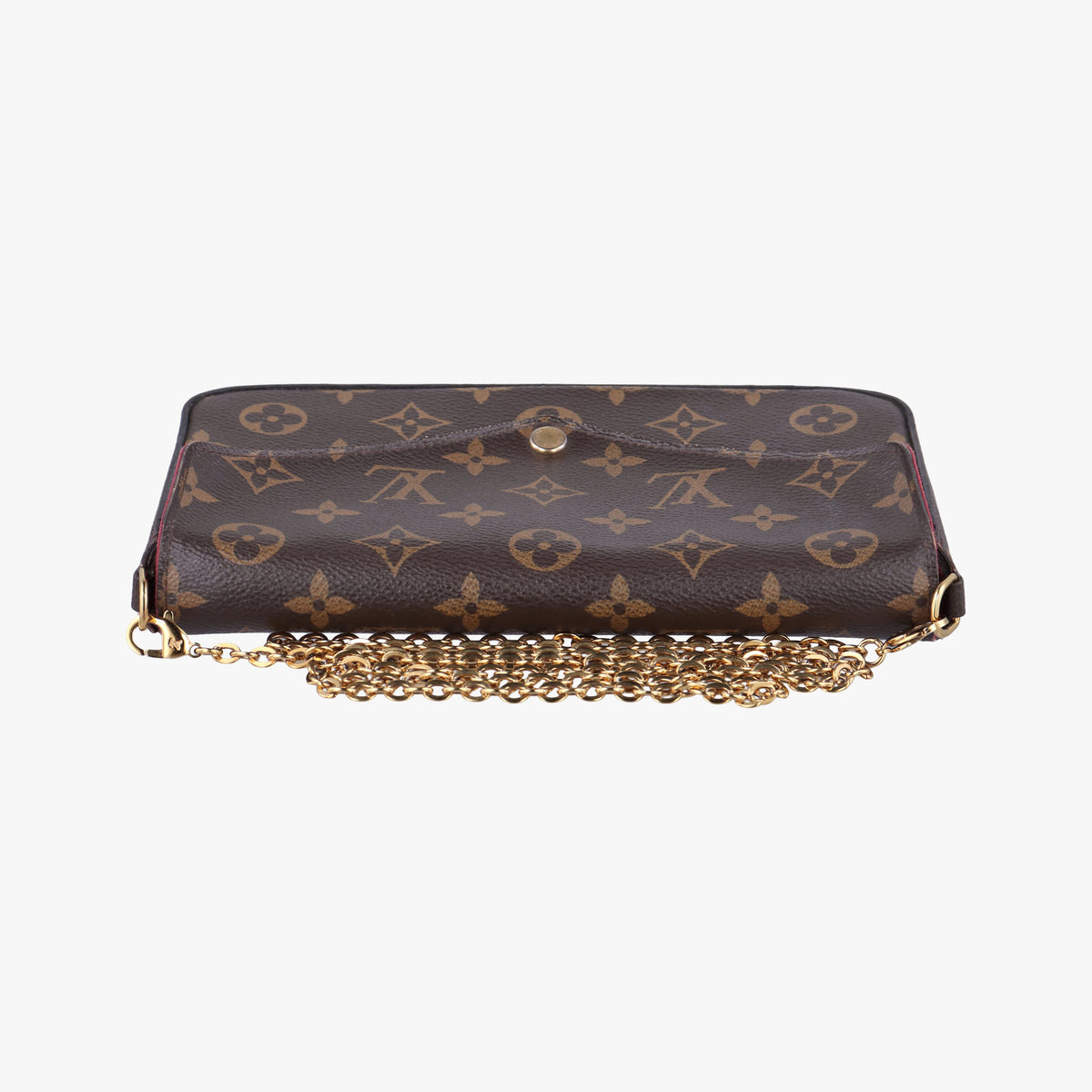 Vintage Louis Vuitton Pochette Felicie Brown Monogram Canvas M61276 shoulderbag | stylenewstar