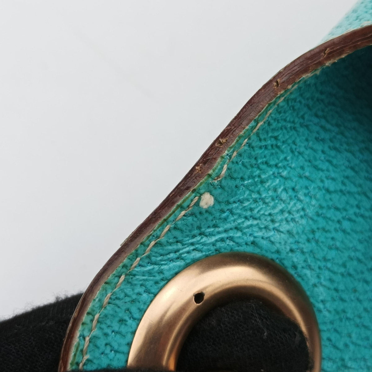 Pre-owned Gucci New Jackie khaki×blue canvas×leather 120888 handbag | stylenewstar