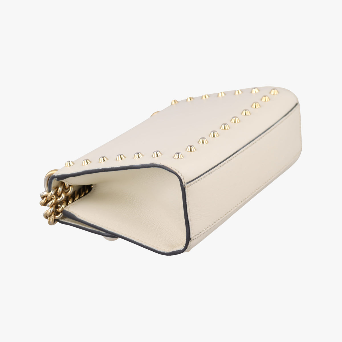 Secondhand Gucci Padlock White Leather 432182 shoulderbag | stylenewstar