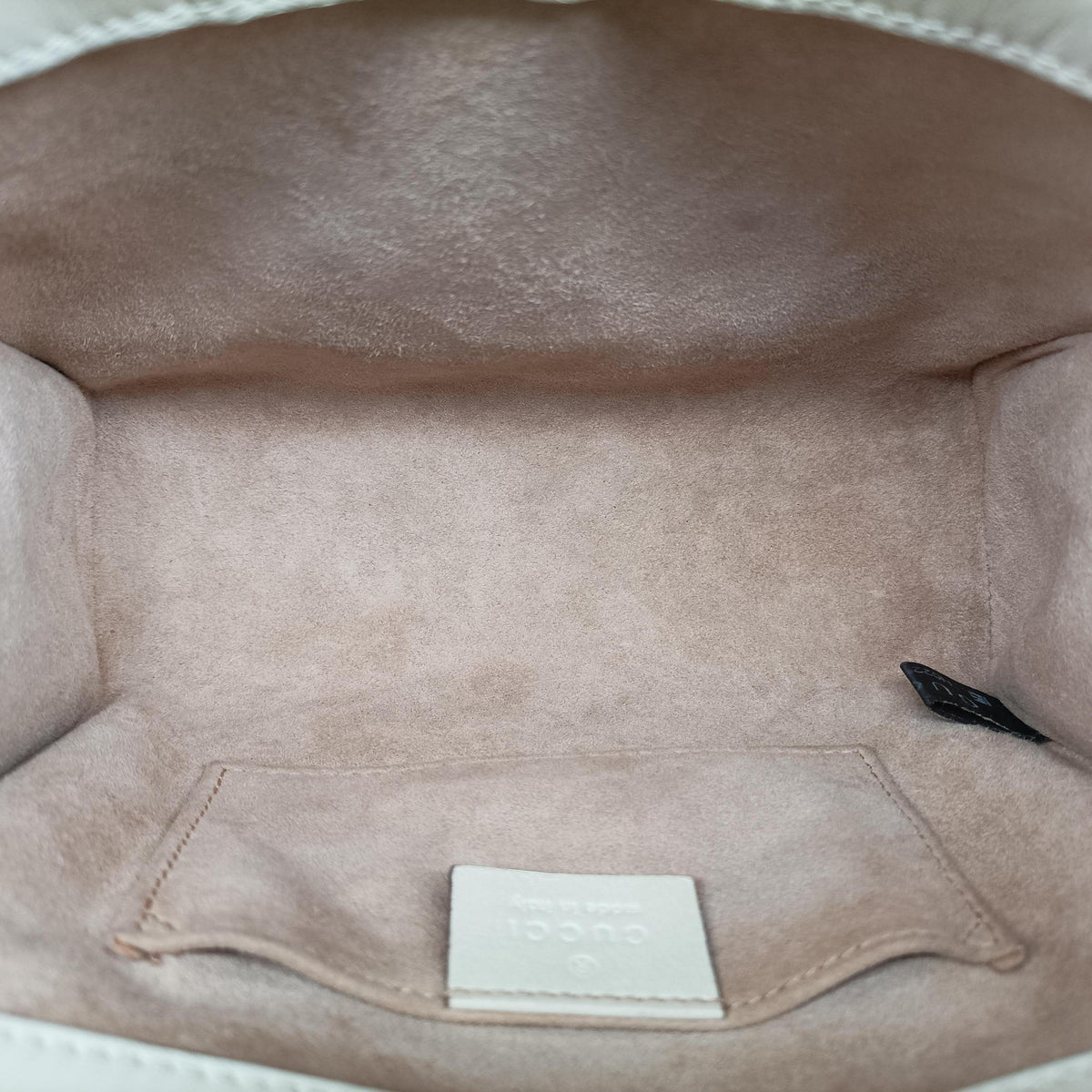 Secondhand Gucci Padlock White Leather 432182 shoulderbag | stylenewstar