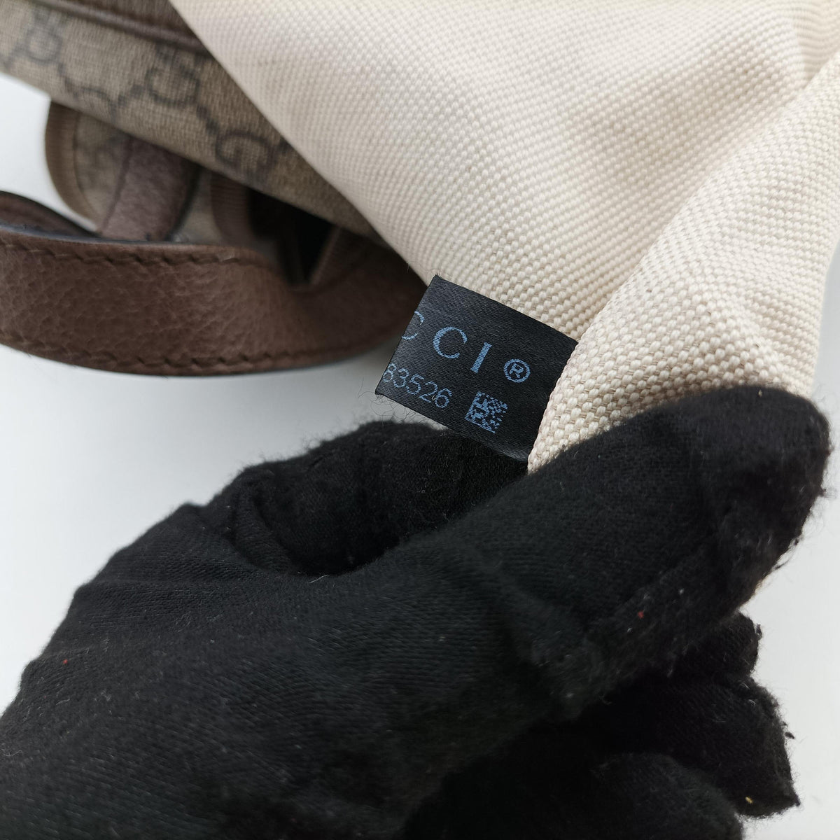 Vintage Gucci The Three Little Pigs Brown×Multicolour PVC coated canvas 552884 backpack/rucksack | stylenewstar