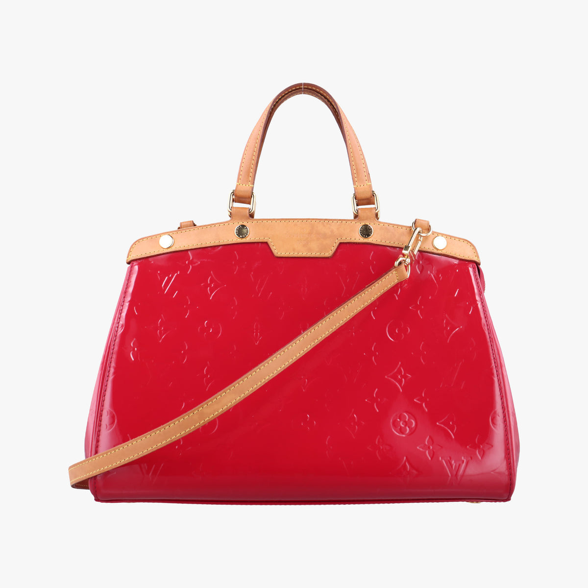 Secondhand Louis Vuitton Brea MM ROSE INDIEN Vernis M91798 shoulderbag | stylenewstar