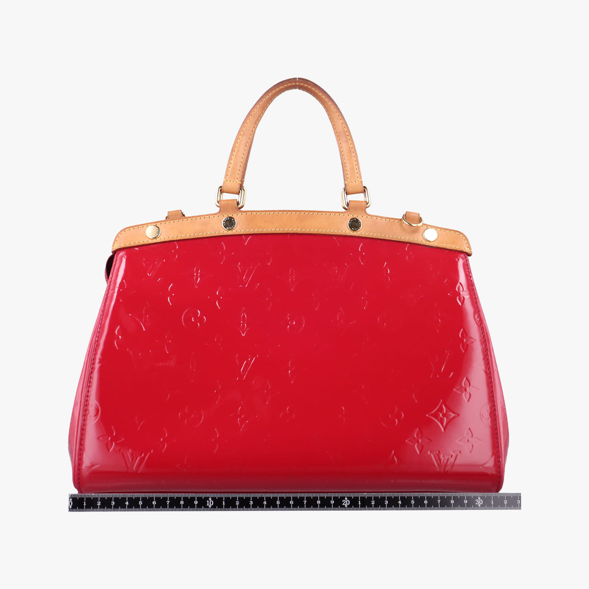 Pre-owned Louis Vuitton Brea MM ROSE INDIEN Vernis M91798 shoulderbag | stylenewstar