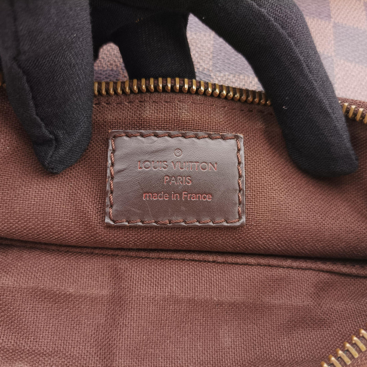 Pre-owned Louis Vuitton Pochette Plat Brooklyn EBENE Damier Canvas N51211 shoulderbag | stylenewstar