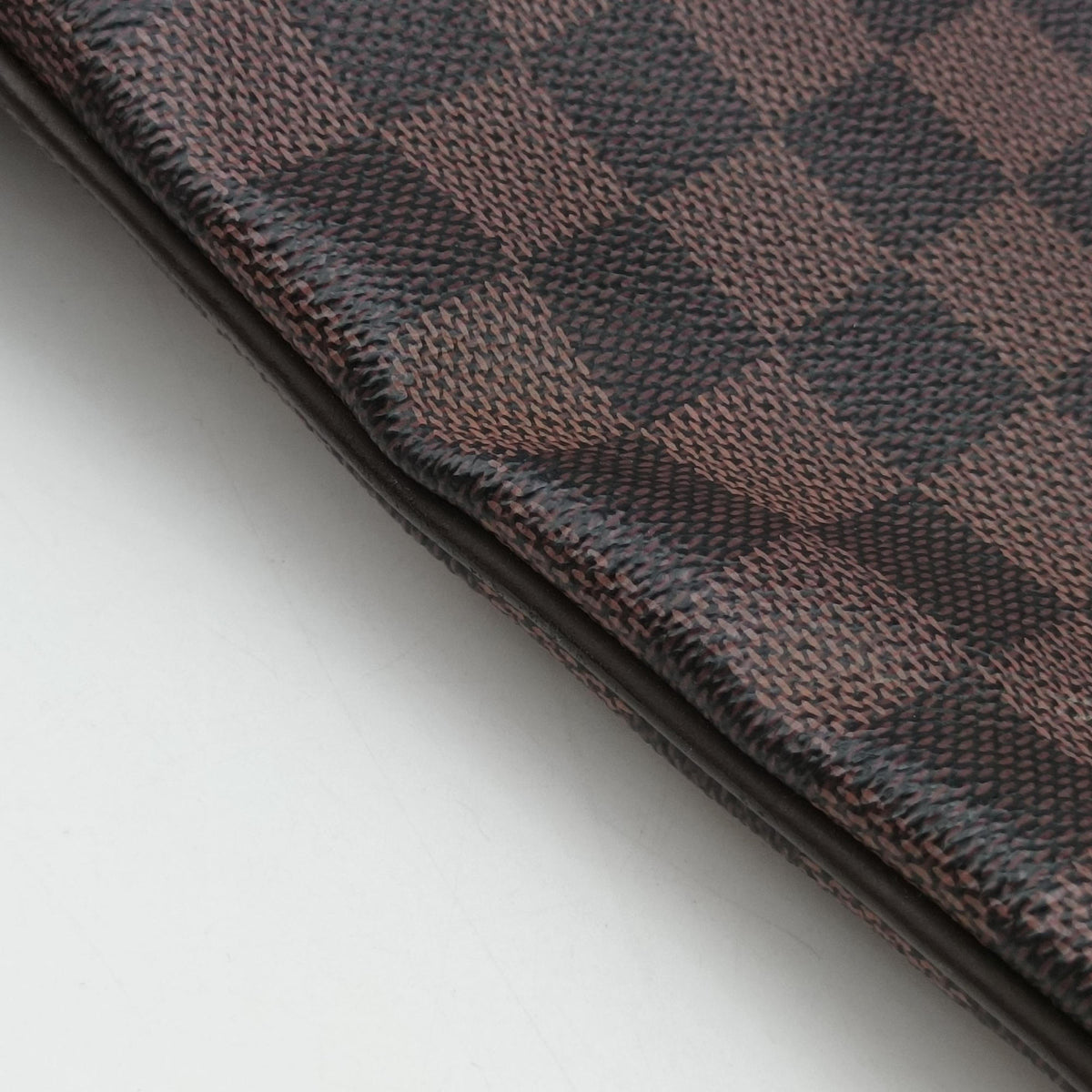 Pre-owned Louis Vuitton Pochette Plat Brooklyn EBENE Damier Canvas N51211 shoulderbag | stylenewstar