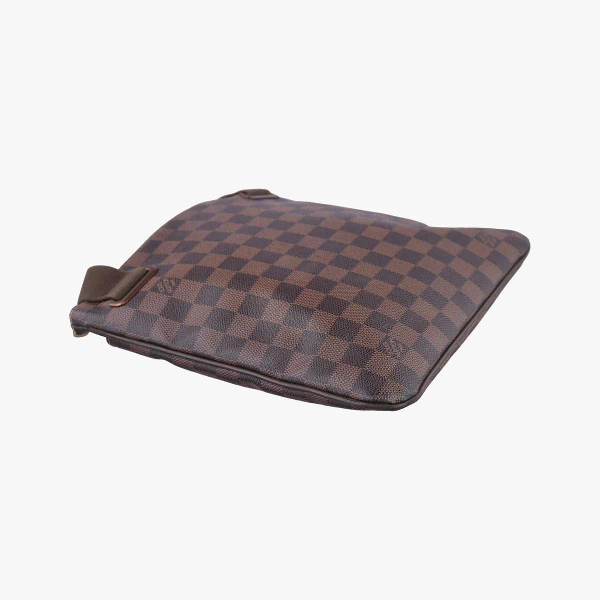 Pre-owned Louis Vuitton Pochette Plat Brooklyn EBENE Damier Canvas N51211 shoulderbag | stylenewstar