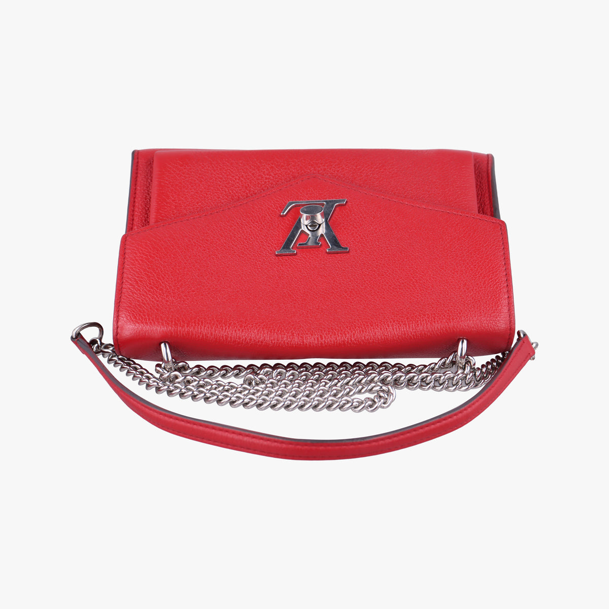 Pre-owned Louis Vuitton MyLockme BB Ruby Leather M51419 shoulderbag | stylenewstar