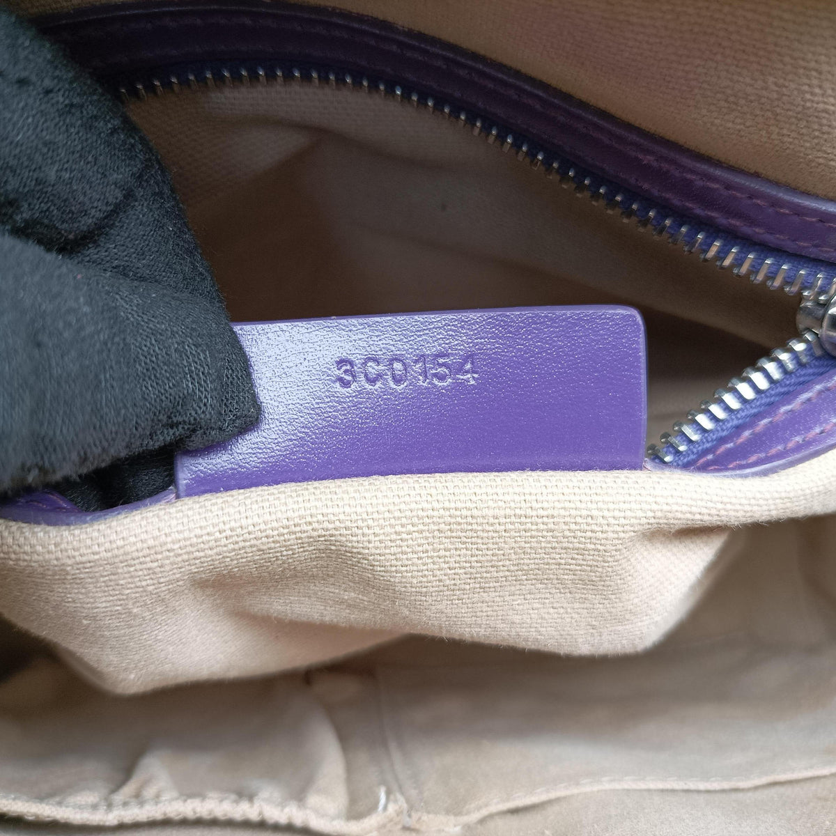 Pre-owned Givenchy Antigona Purple Leather  shoulderbag | stylenewstar