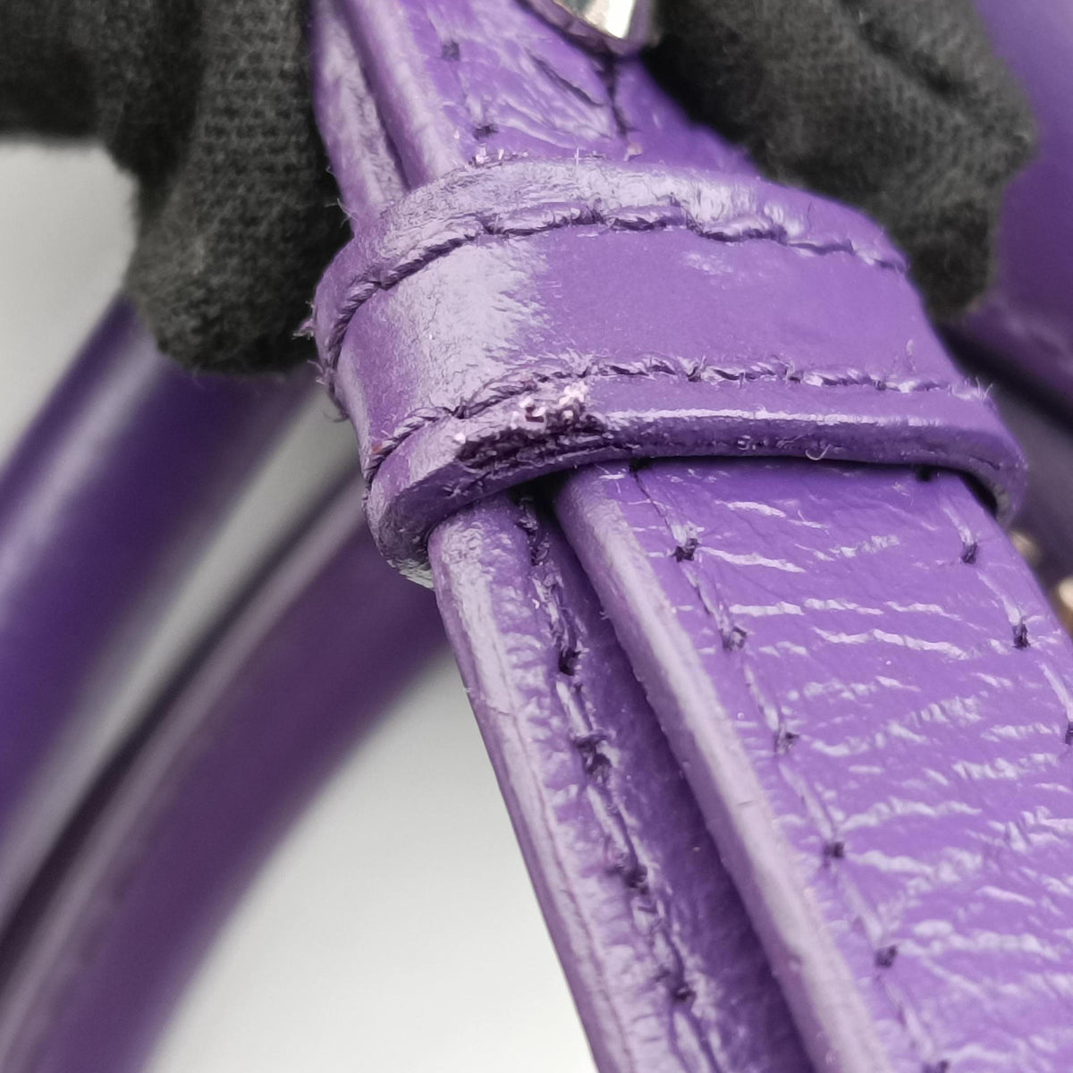 Pre-owned Givenchy Antigona Purple Leather  shoulderbag | stylenewstar