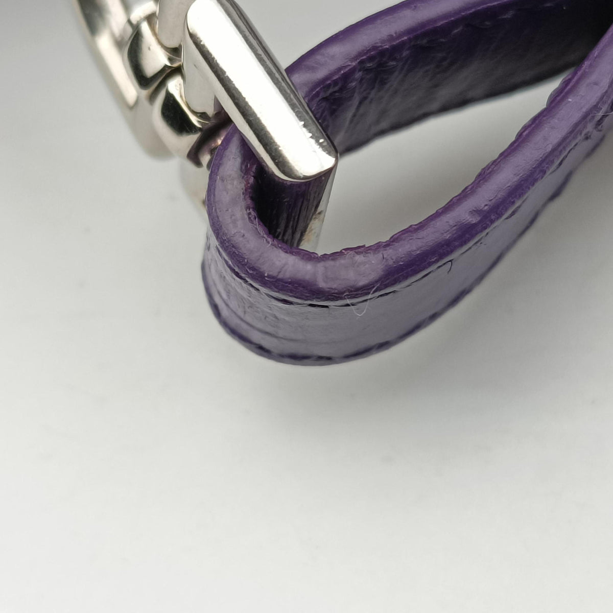 Pre-owned Givenchy Antigona Purple Leather  shoulderbag | stylenewstar