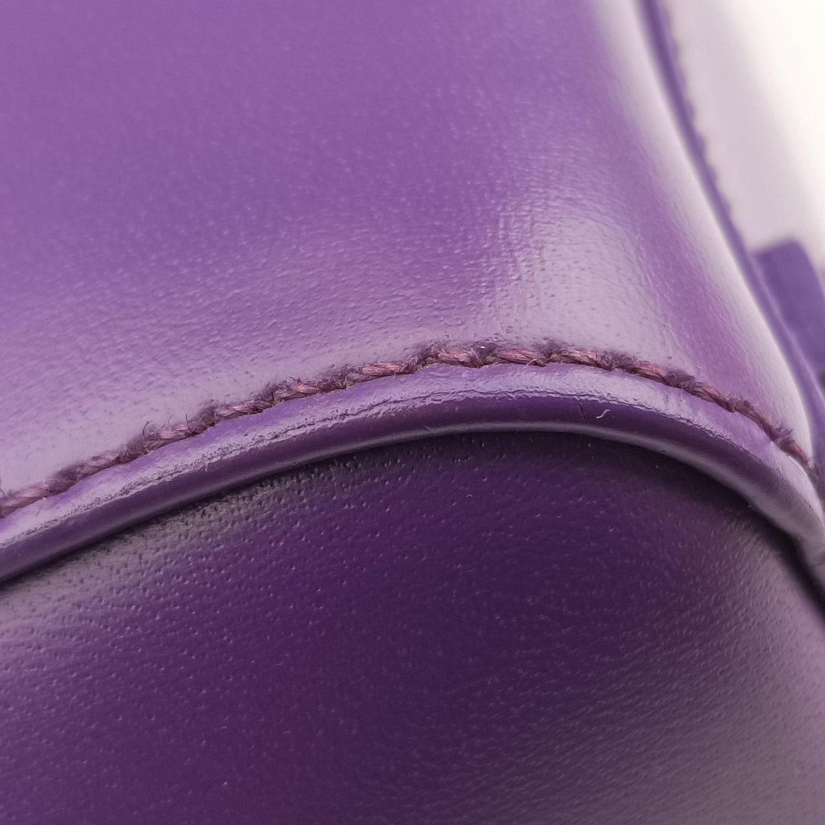Pre-owned Givenchy Antigona Purple Leather  shoulderbag | stylenewstar