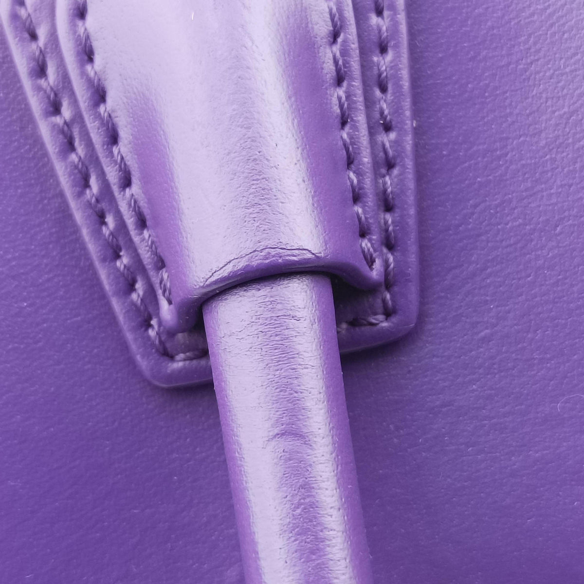 Pre-owned Givenchy Antigona Purple Leather  shoulderbag | stylenewstar