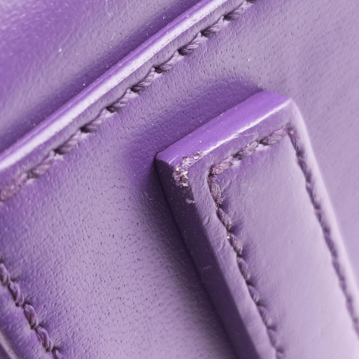 Pre-owned Givenchy Antigona Purple Leather  shoulderbag | stylenewstar