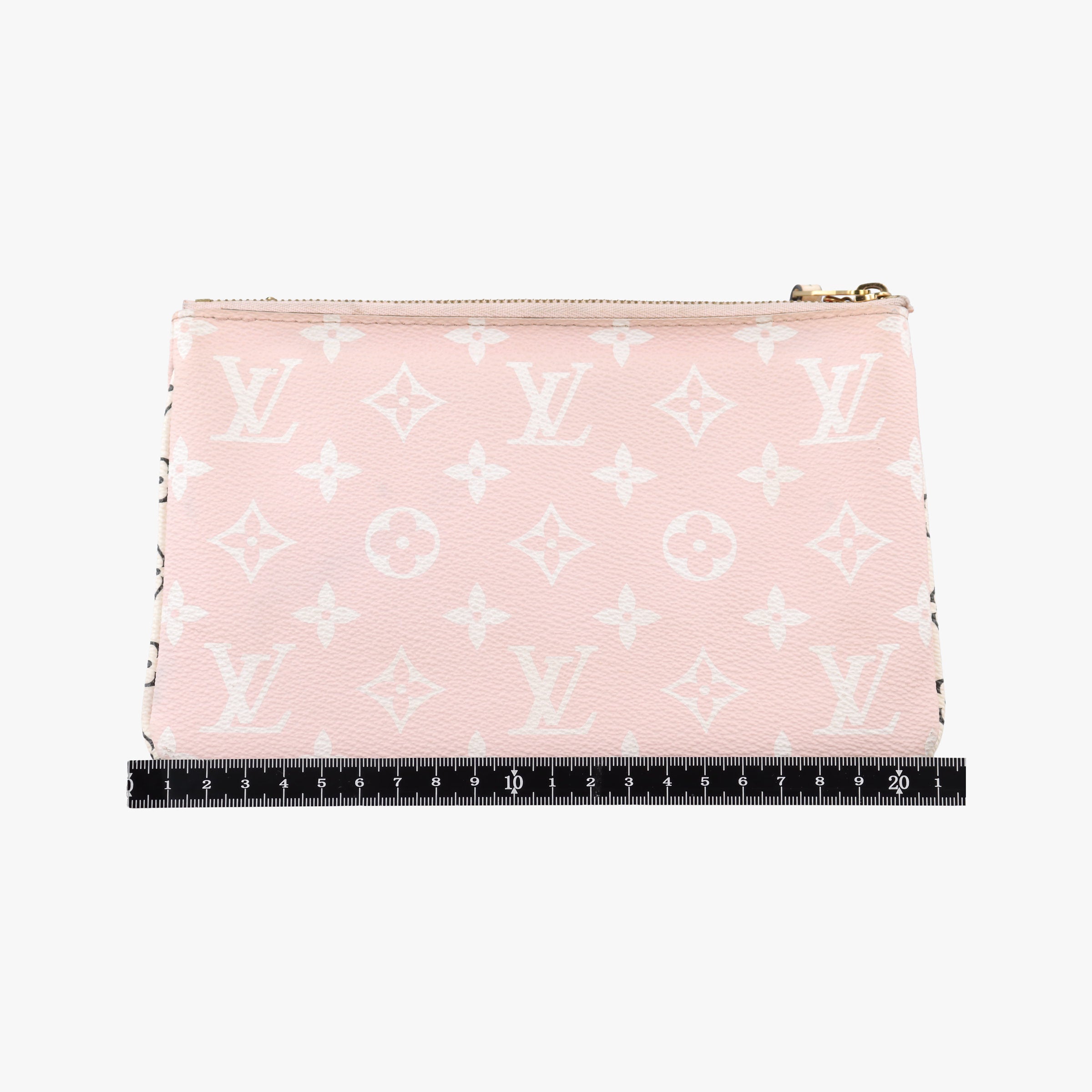 Secondhand Louis Vuitton Pochette Double Zip ROUGE Monogram Giant M67561 shoulderbag | stylenewstar