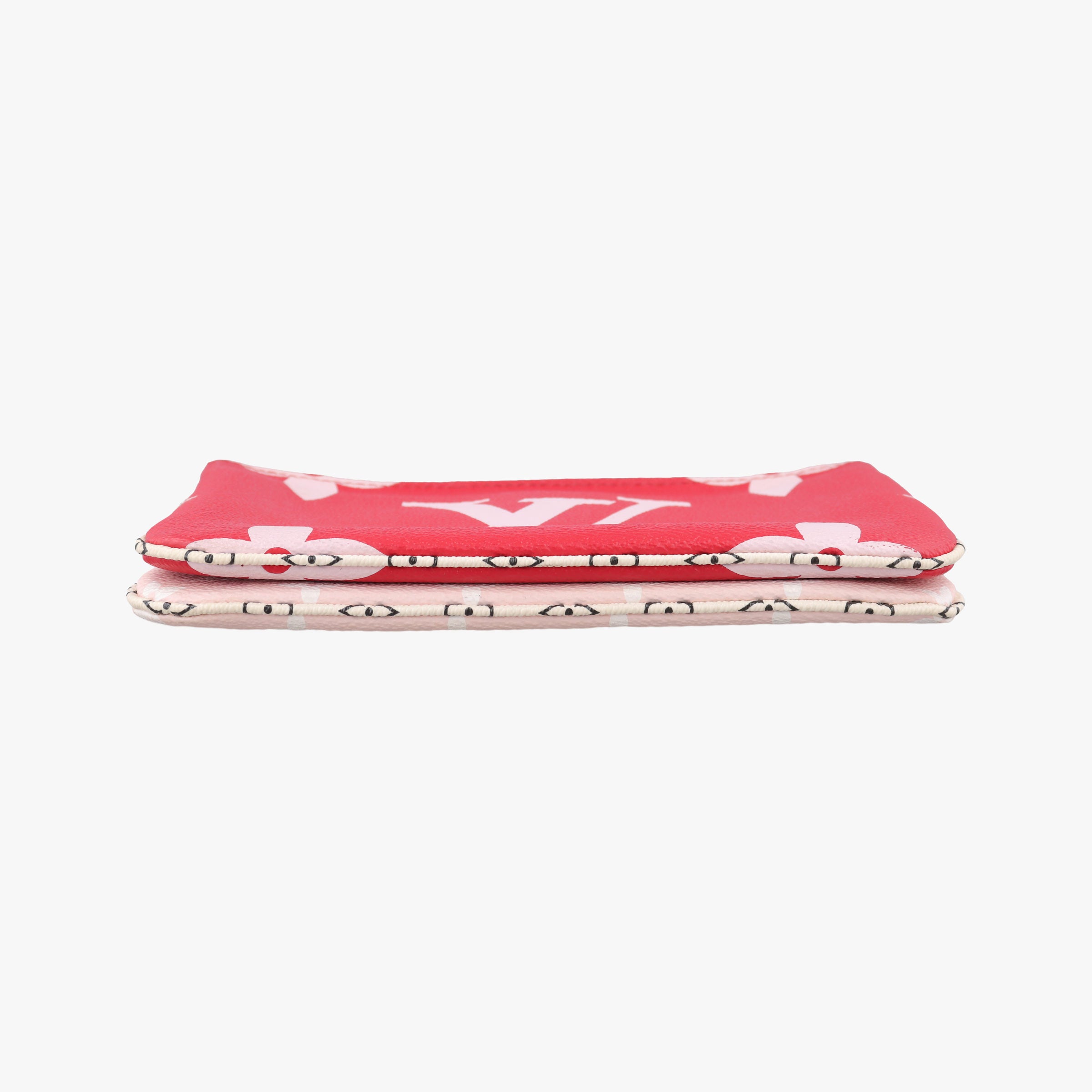 Secondhand Louis Vuitton Pochette Double Zip ROUGE Monogram Giant M67561 shoulderbag | stylenewstar