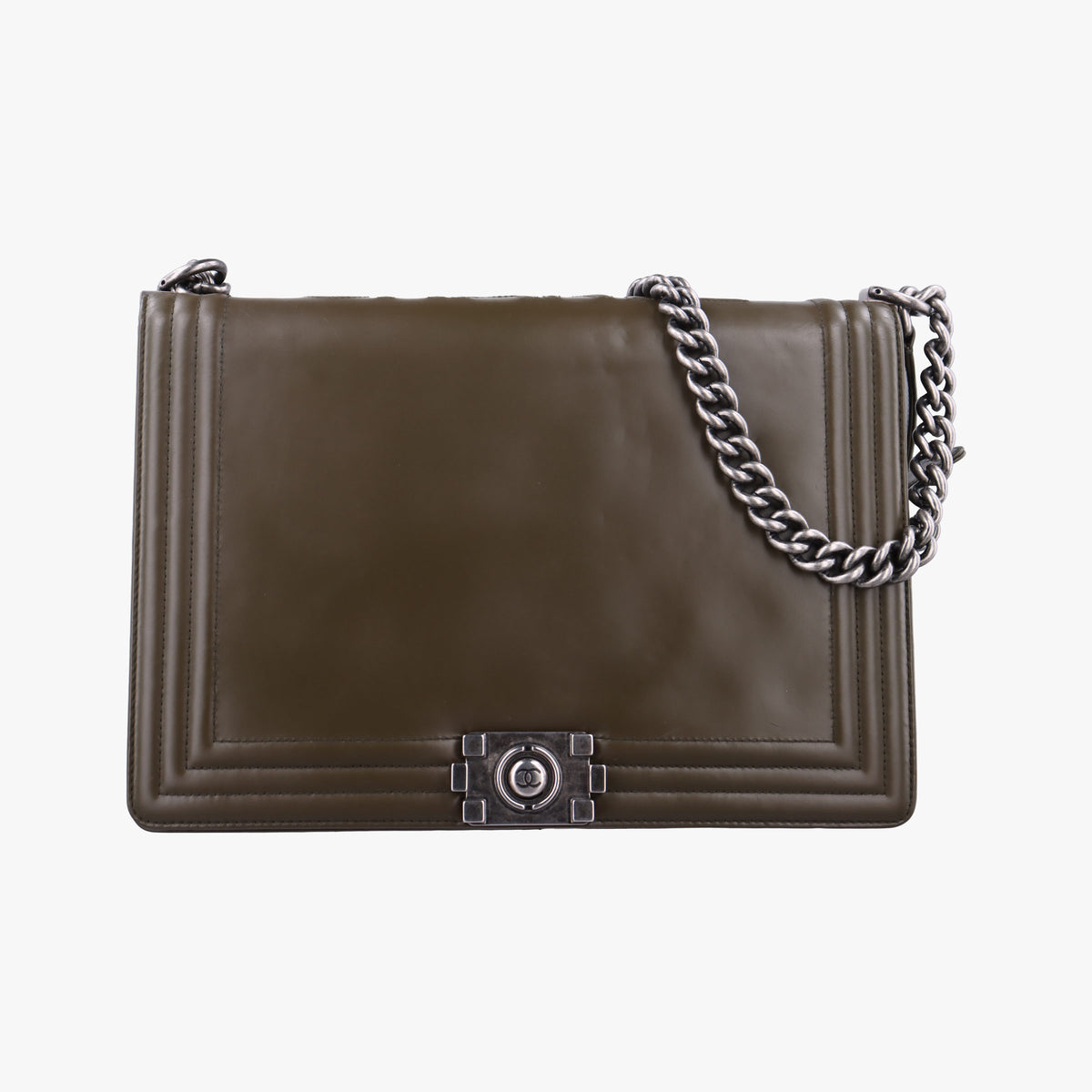 Pre-owned Chanel BOY CHANEL Brown Leather A66711 shoulderbag | stylenewstar
