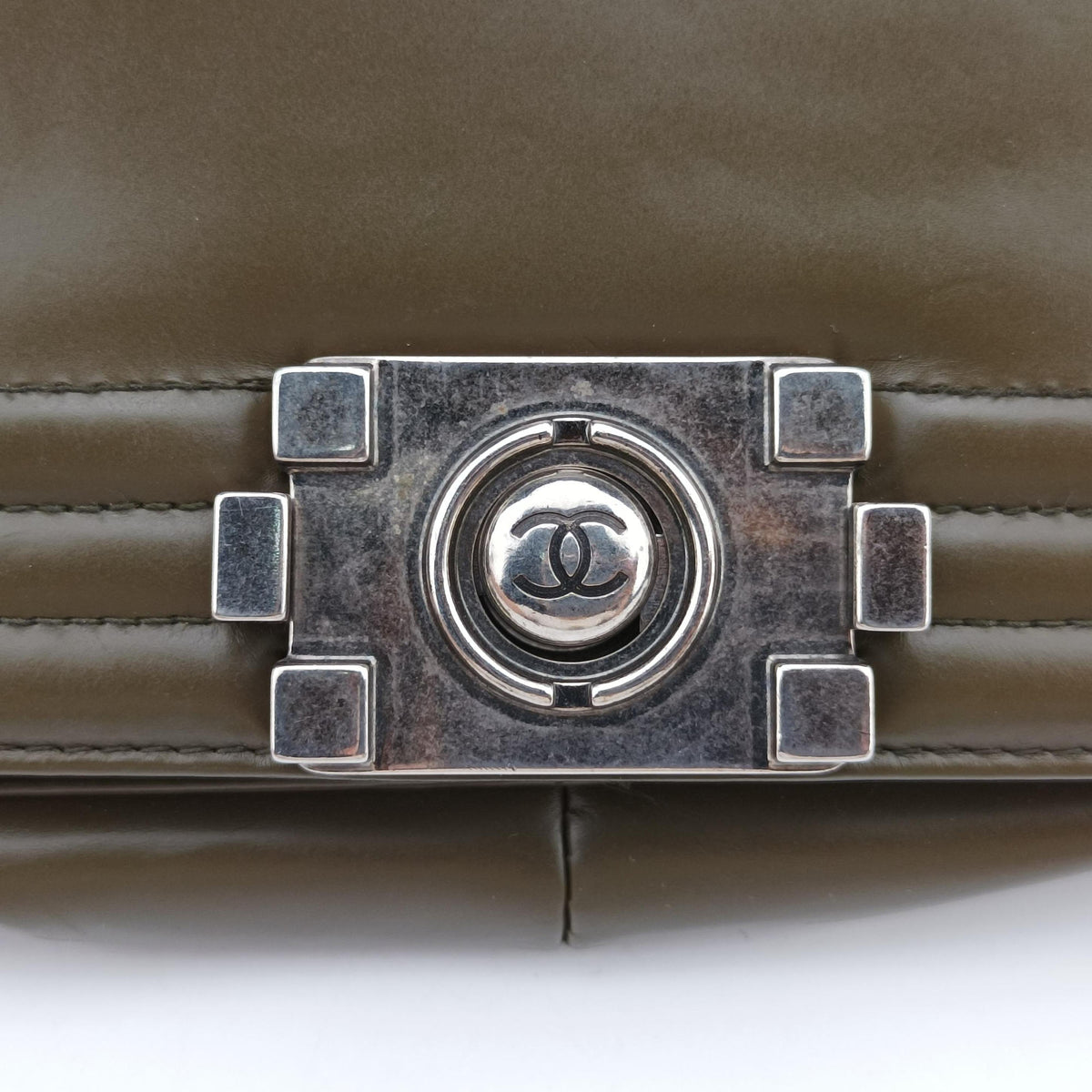 Pre-owned Chanel BOY CHANEL Brown Leather A66711 shoulderbag | stylenewstar