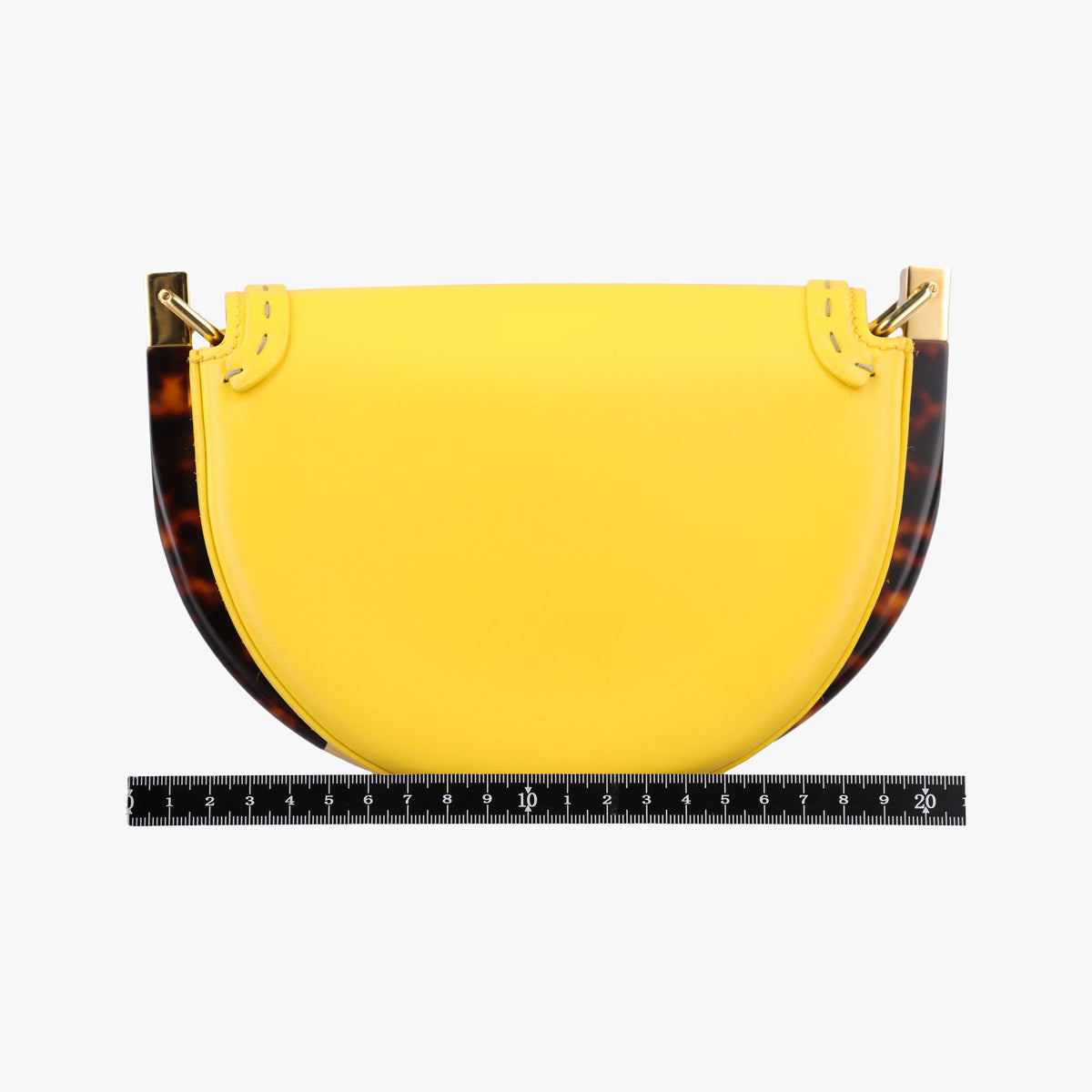 Secondhand Fendi Moonlight Yellow Leather 8BT346 shoulderbag | stylenewstar