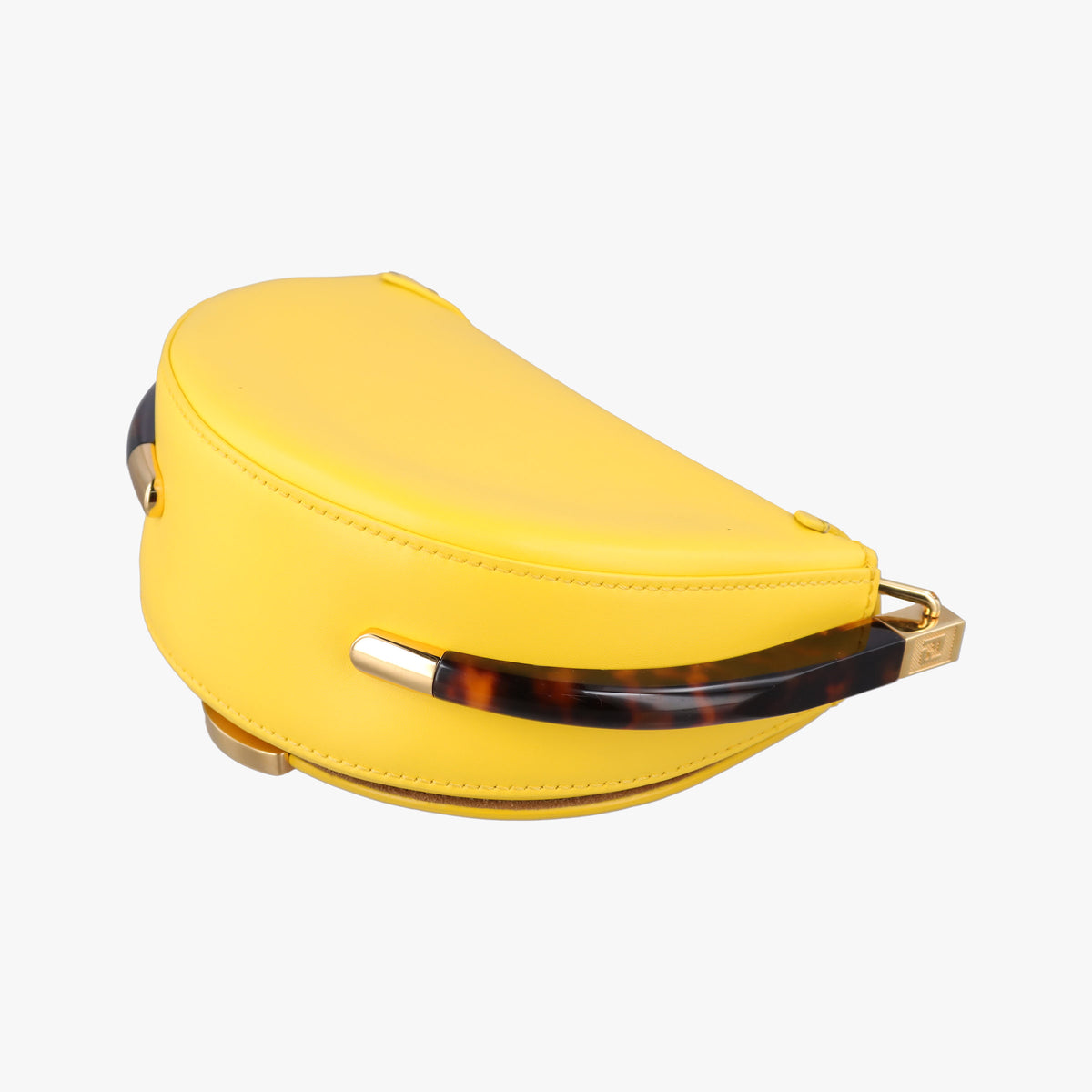 Secondhand Fendi Moonlight Yellow Leather 8BT346 shoulderbag | stylenewstar