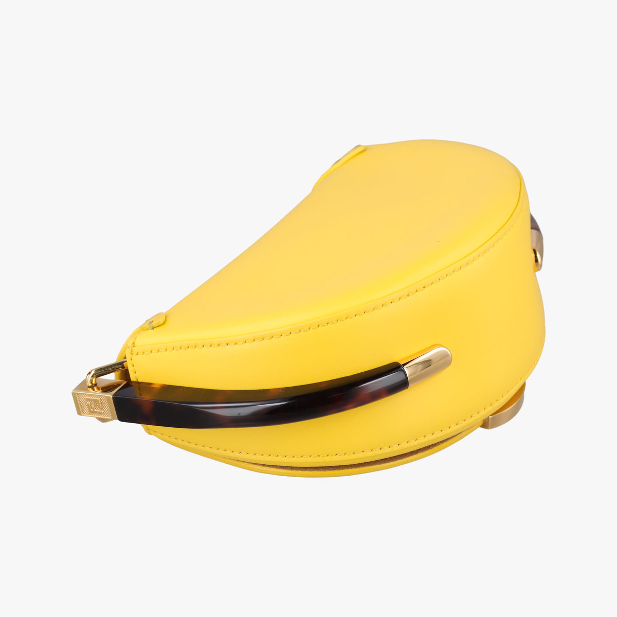 Secondhand Fendi Moonlight Yellow Leather 8BT346 shoulderbag | stylenewstar