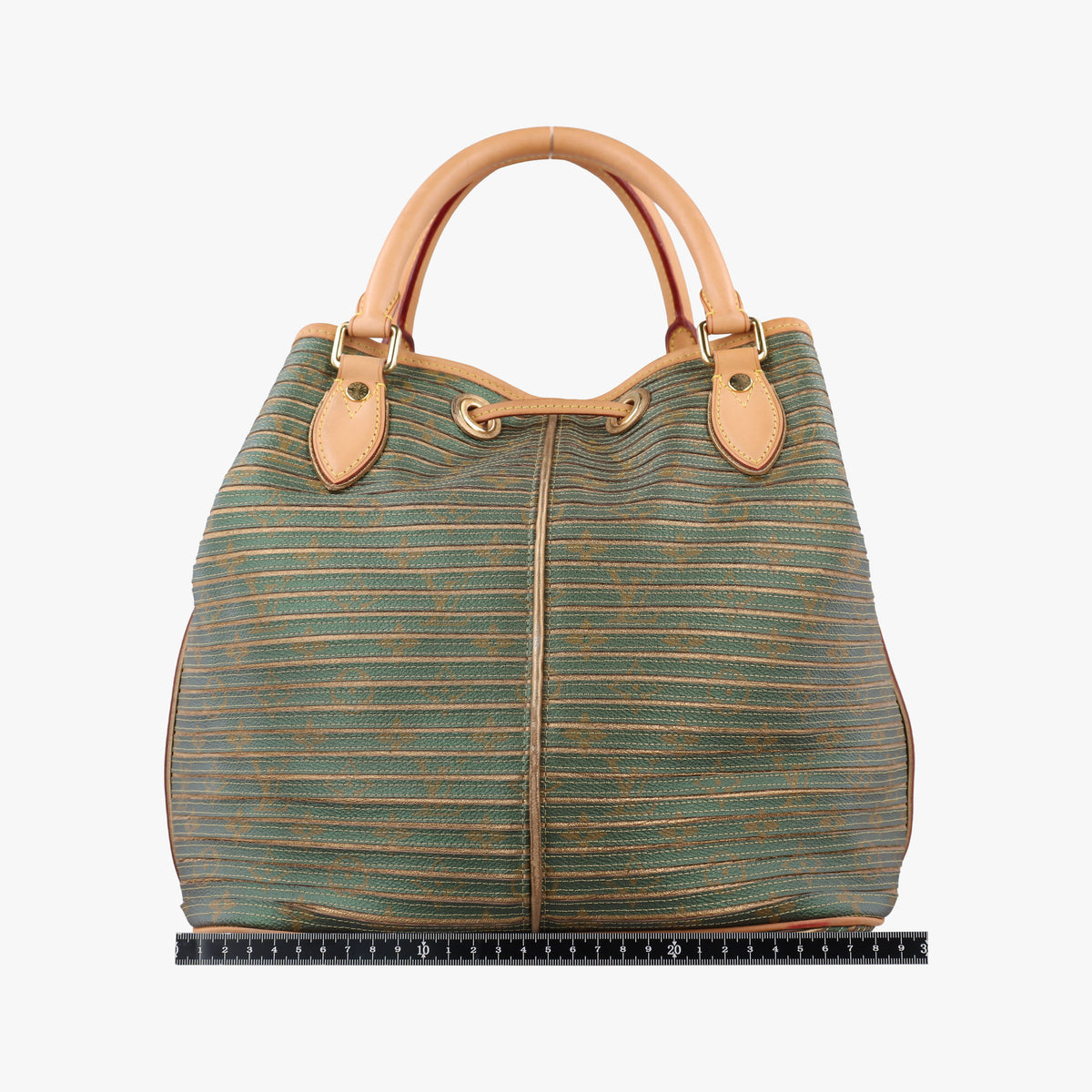 Pre-owned Louis Vuitton Neo Khaki×Green Monogram Eden M40356 shoulderbag | stylenewstar