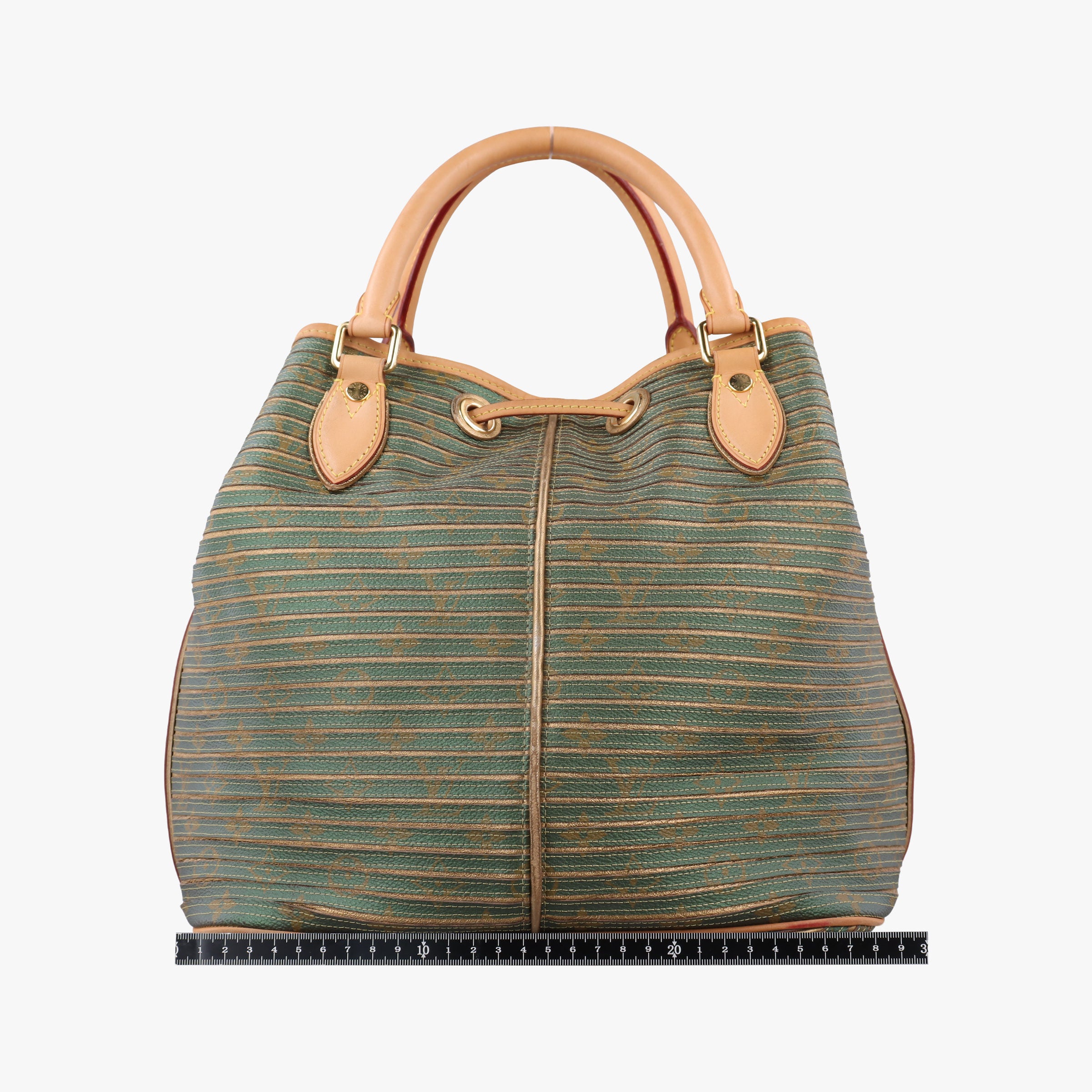Pre-owned Louis Vuitton Neo Khaki×Green Monogram Eden M40356 shoulderbag | stylenewstar