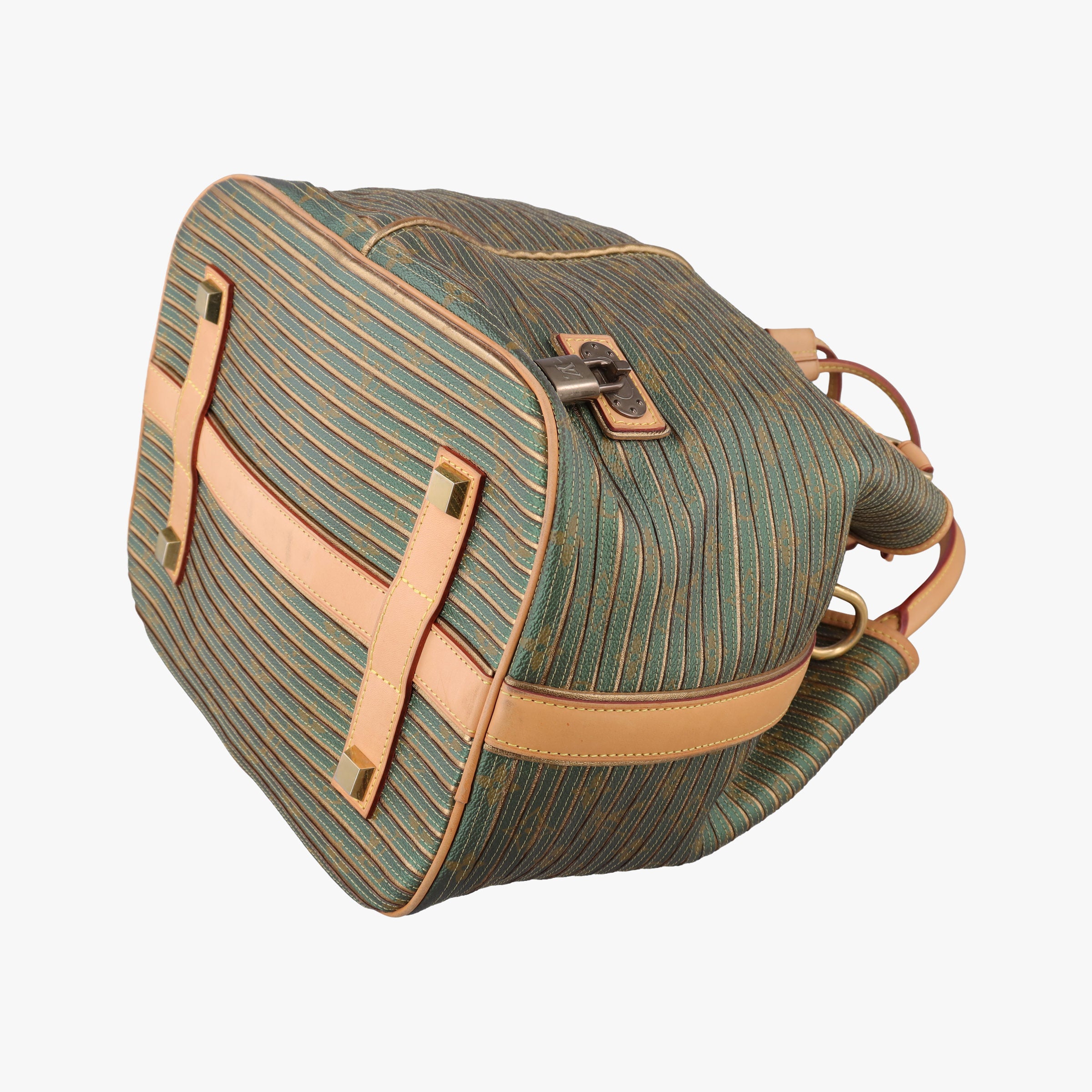 Pre-owned Louis Vuitton Neo Khaki×Green Monogram Eden M40356 shoulderbag | stylenewstar
