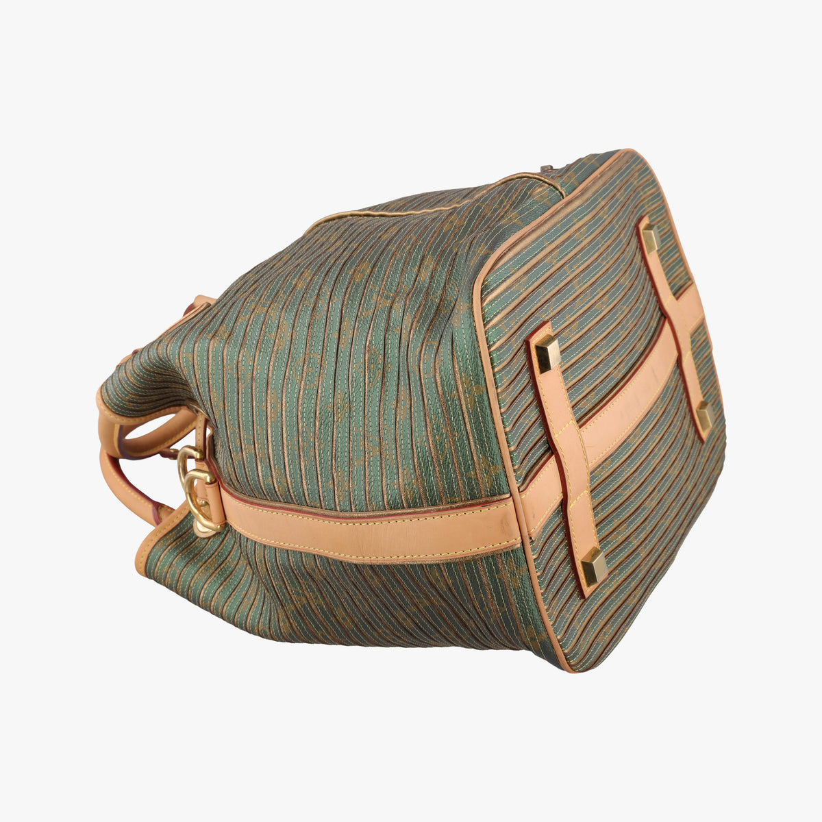Pre-owned Louis Vuitton Neo Khaki×Green Monogram Eden M40356 shoulderbag | stylenewstar