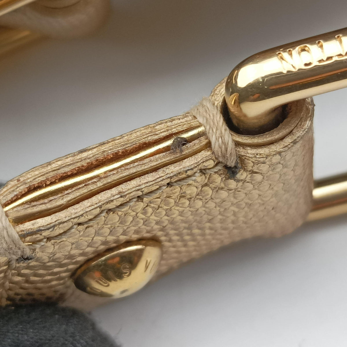 Vintage Louis Vuitton Leopard Polly Monogram Leopard Python leather×pony M95282 shoulderbag | stylenewstar